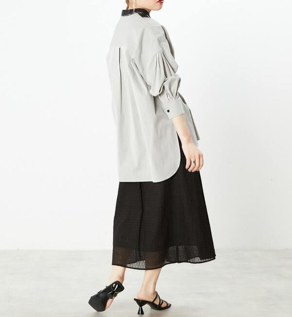  「予約受付2/28（月）まで！！【STELLA CIFFON】吸汗/速乾/涼感素材ブザムシャツ」|シャツ・ブラウス|