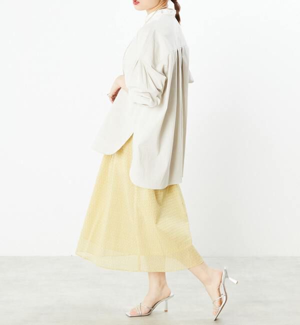  「予約受付2/28（月）まで！！【STELLA CIFFON】吸汗/速乾/涼感素材ブザムシャツ」|シャツ・ブラウス|