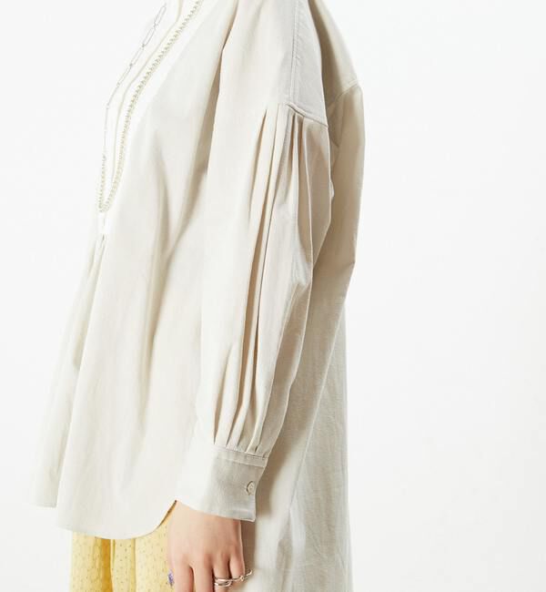  「予約受付2/28（月）まで！！【STELLA CIFFON】吸汗/速乾/涼感素材ブザムシャツ」|シャツ・ブラウス|