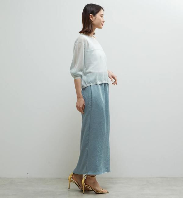 Soffitto「シアーニットオーバーサイズプルオーバー」|ニット・セーター|