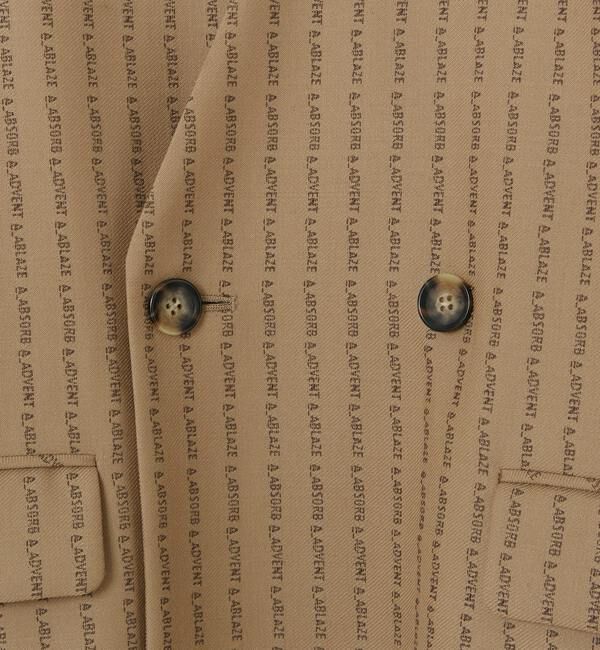 A_「【A_/エース】3Aロゴ柄ロングベスト」|ベスト・ジレ|