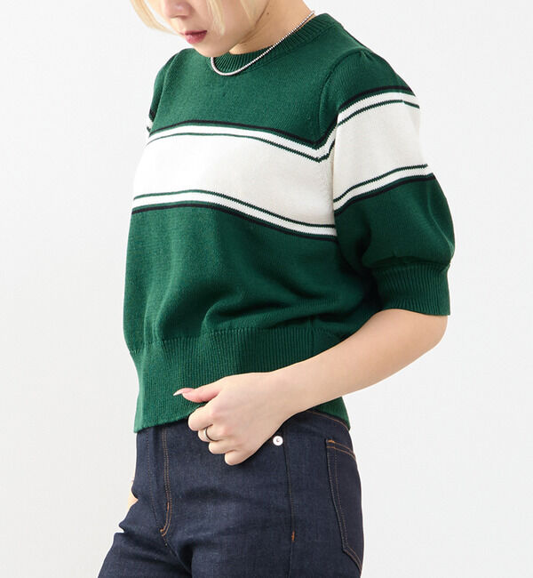 SOFFITTO「パフスリーブニット」|ニット・セーター|