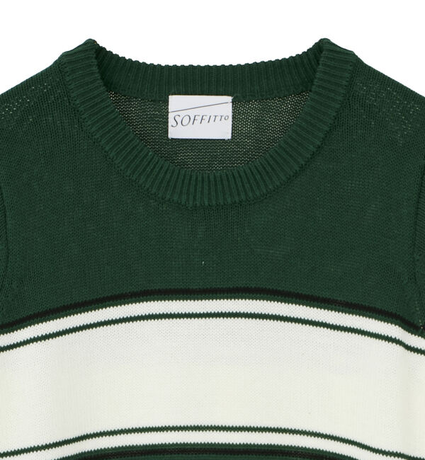 SOFFITTO「パフスリーブニット」|ニット・セーター|