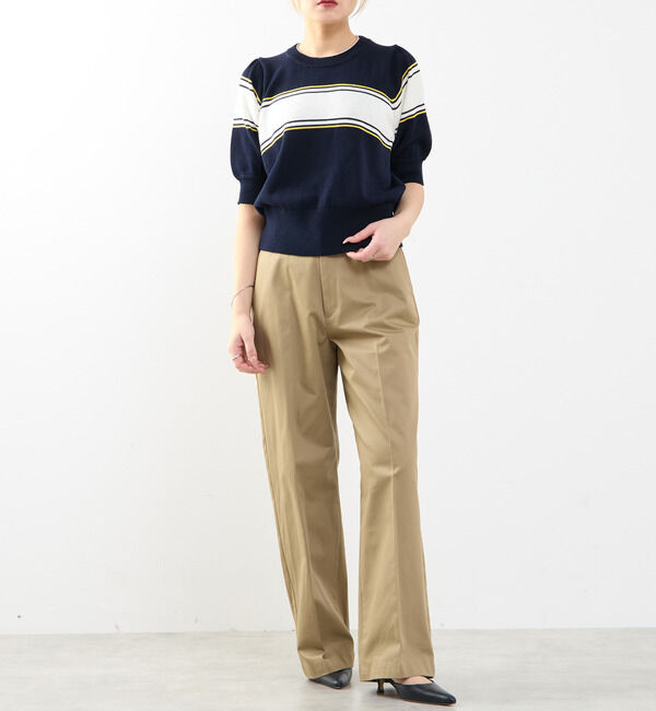 SOFFITTO「パフスリーブニット」|ニット・セーター|