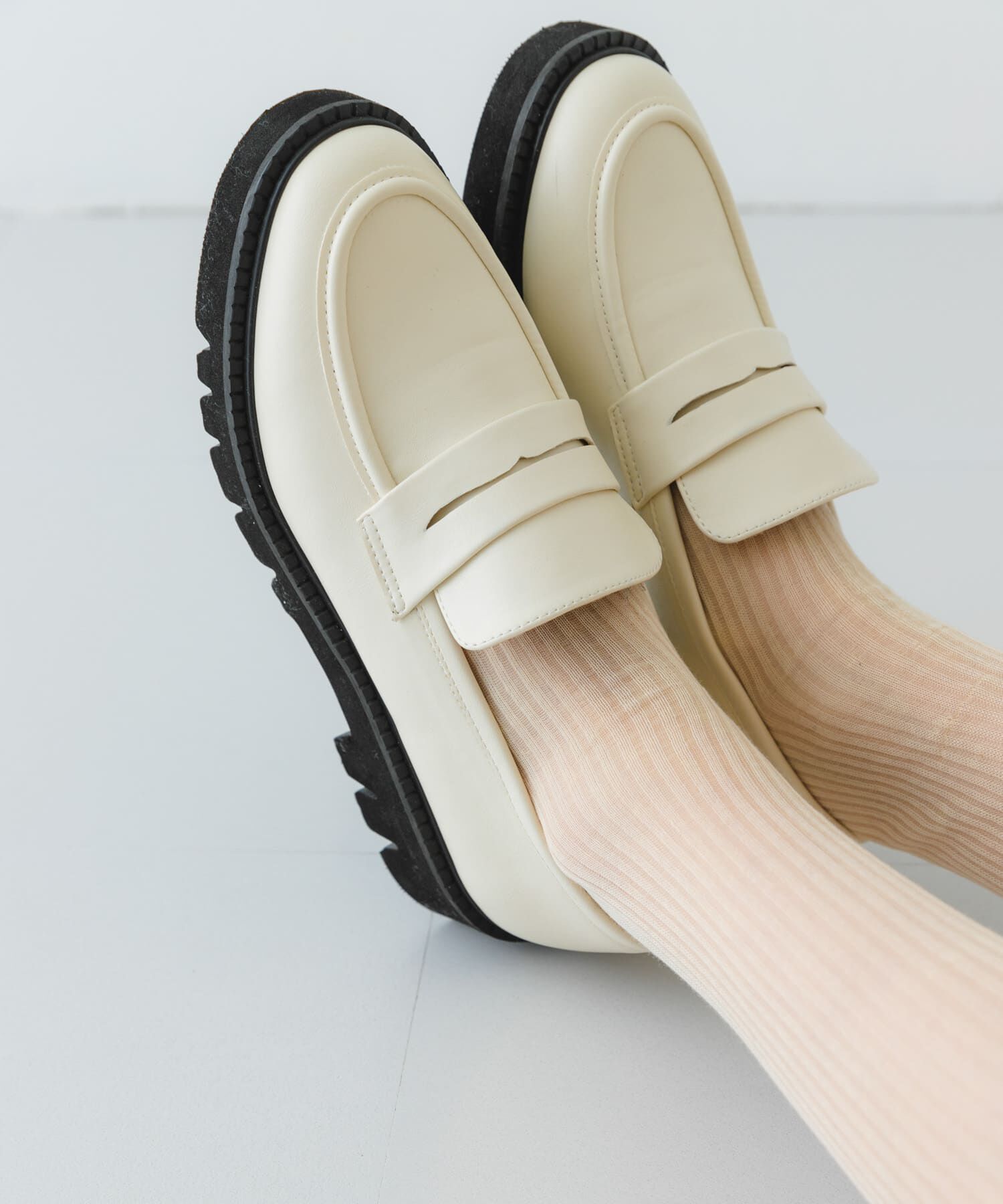 RODE SKO「プラットフォームローファー」|ローファー|