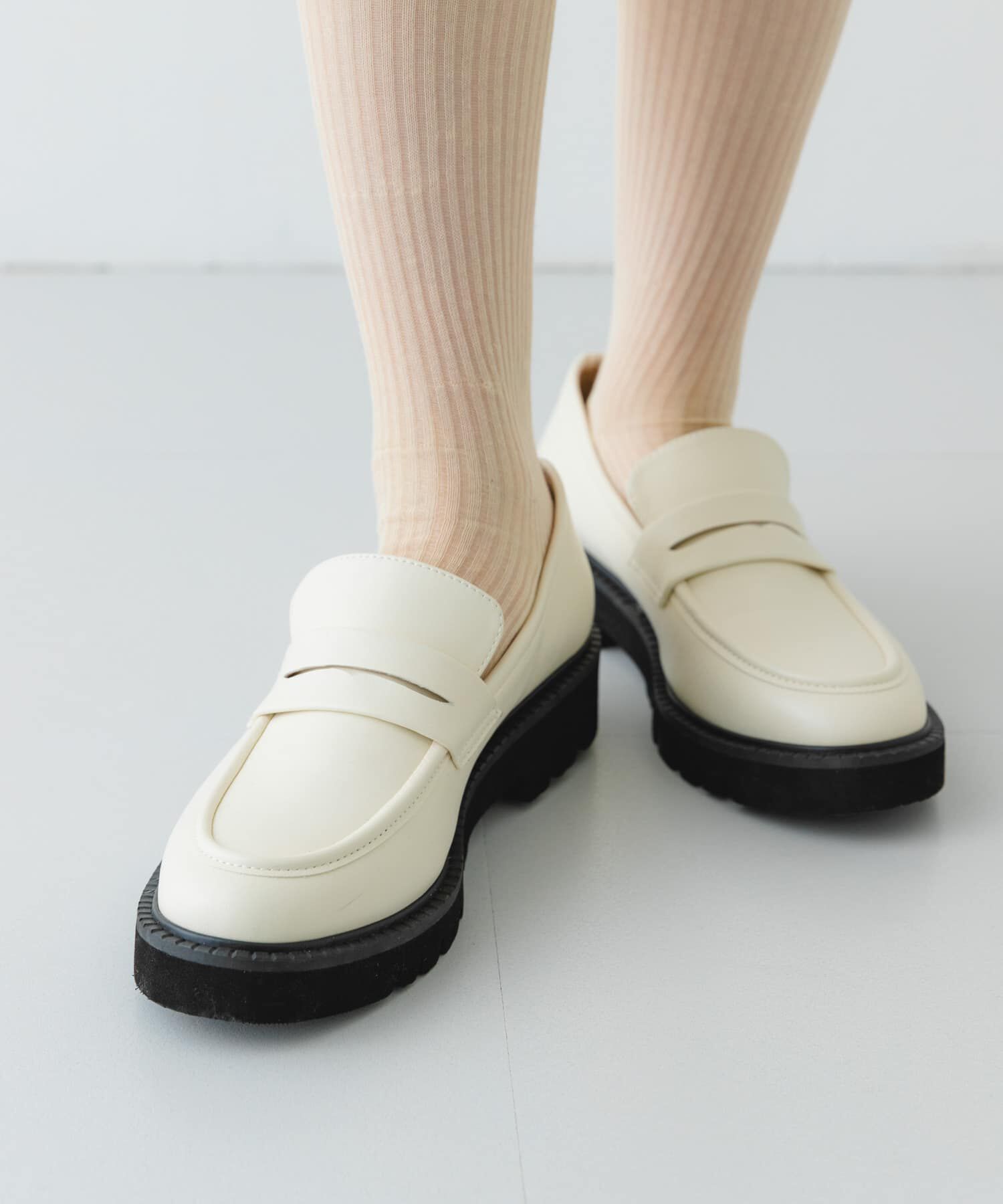 RODE SKO「プラットフォームローファー」|ローファー|