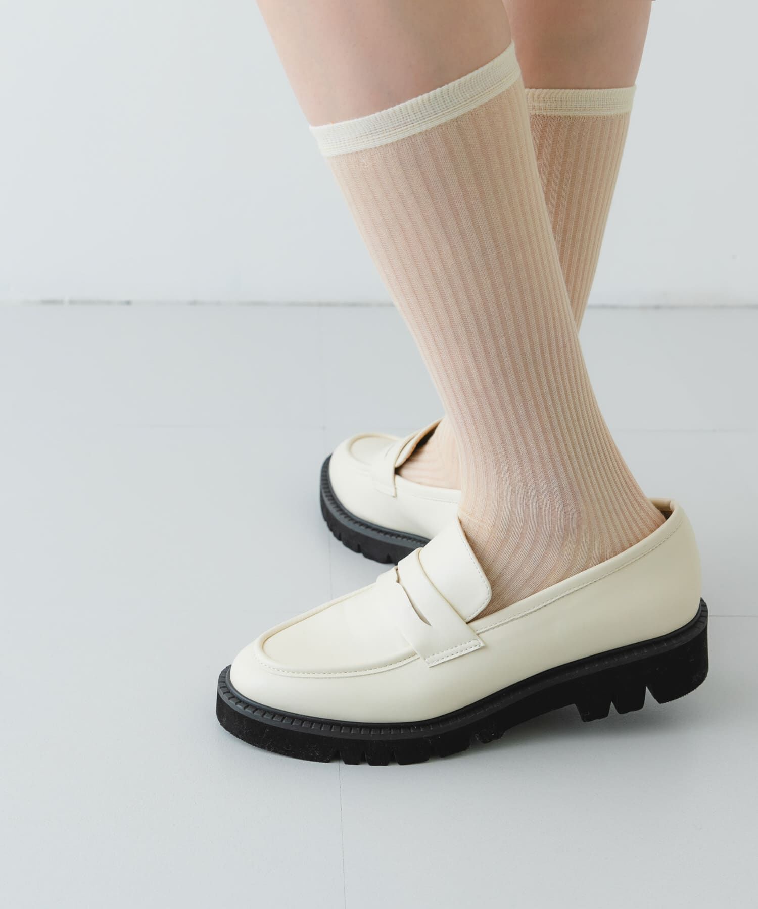 RODE SKO「プラットフォームローファー」|ローファー|