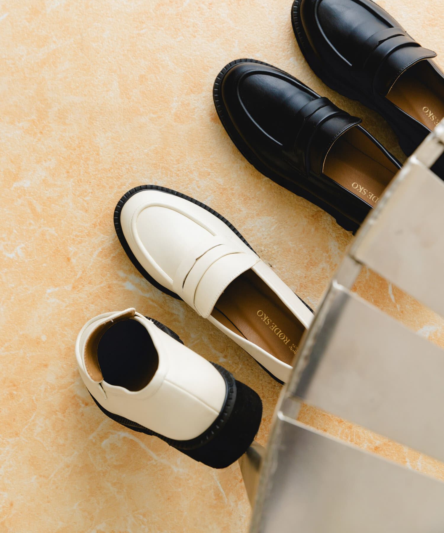 RODE SKO「プラットフォームローファー」|ローファー|