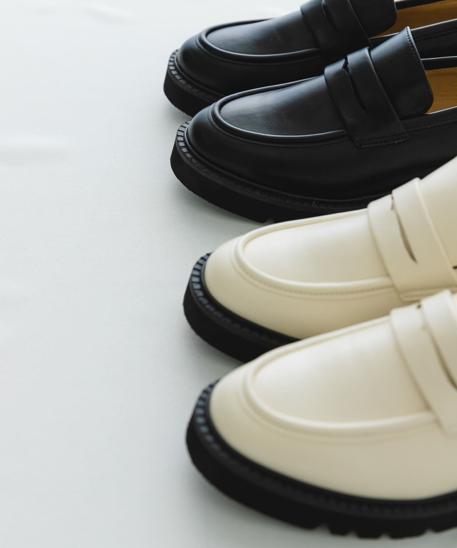 RODE SKO「プラットフォームローファー」|ローファー|