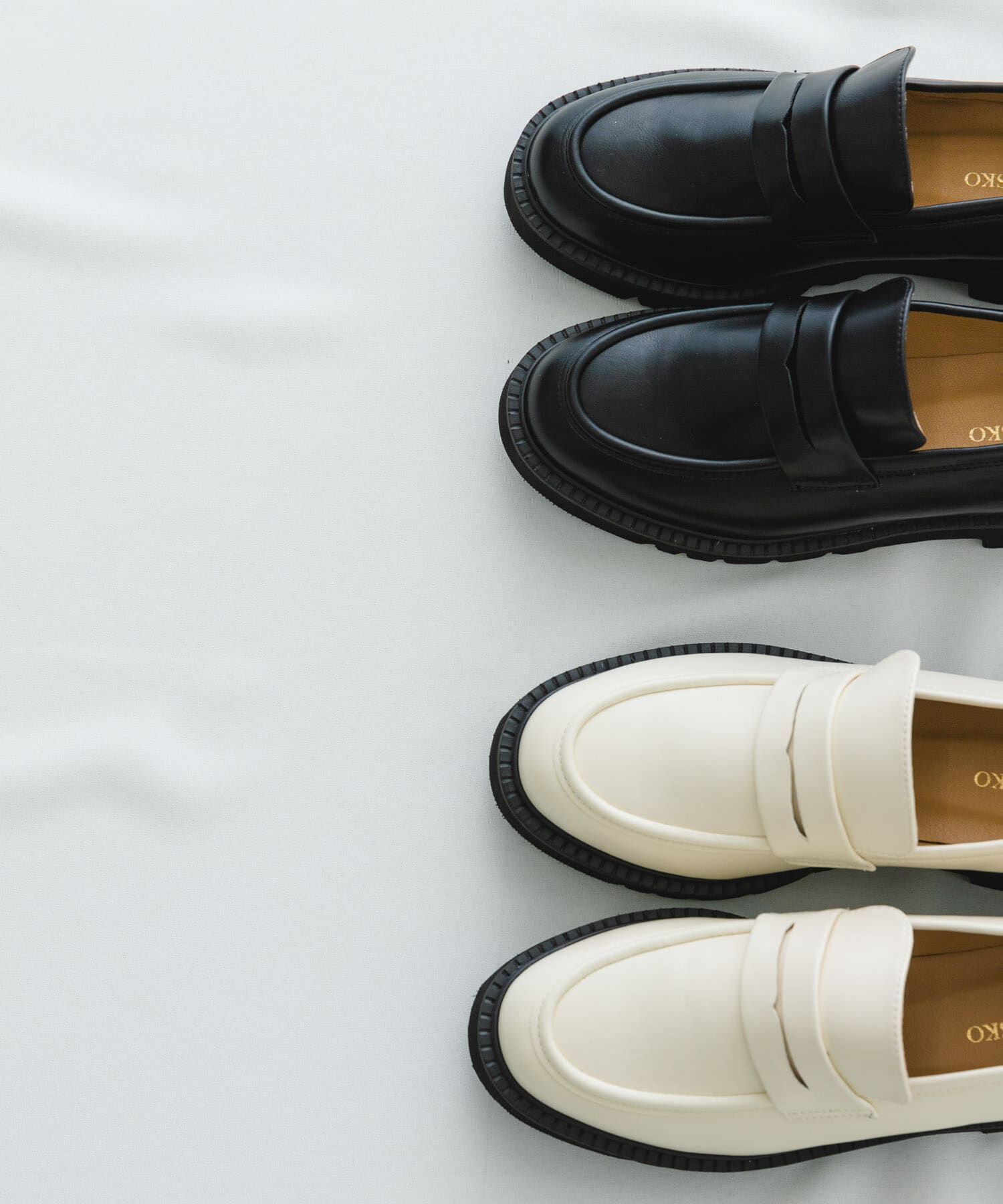 RODE SKO「プラットフォームローファー」|ローファー|