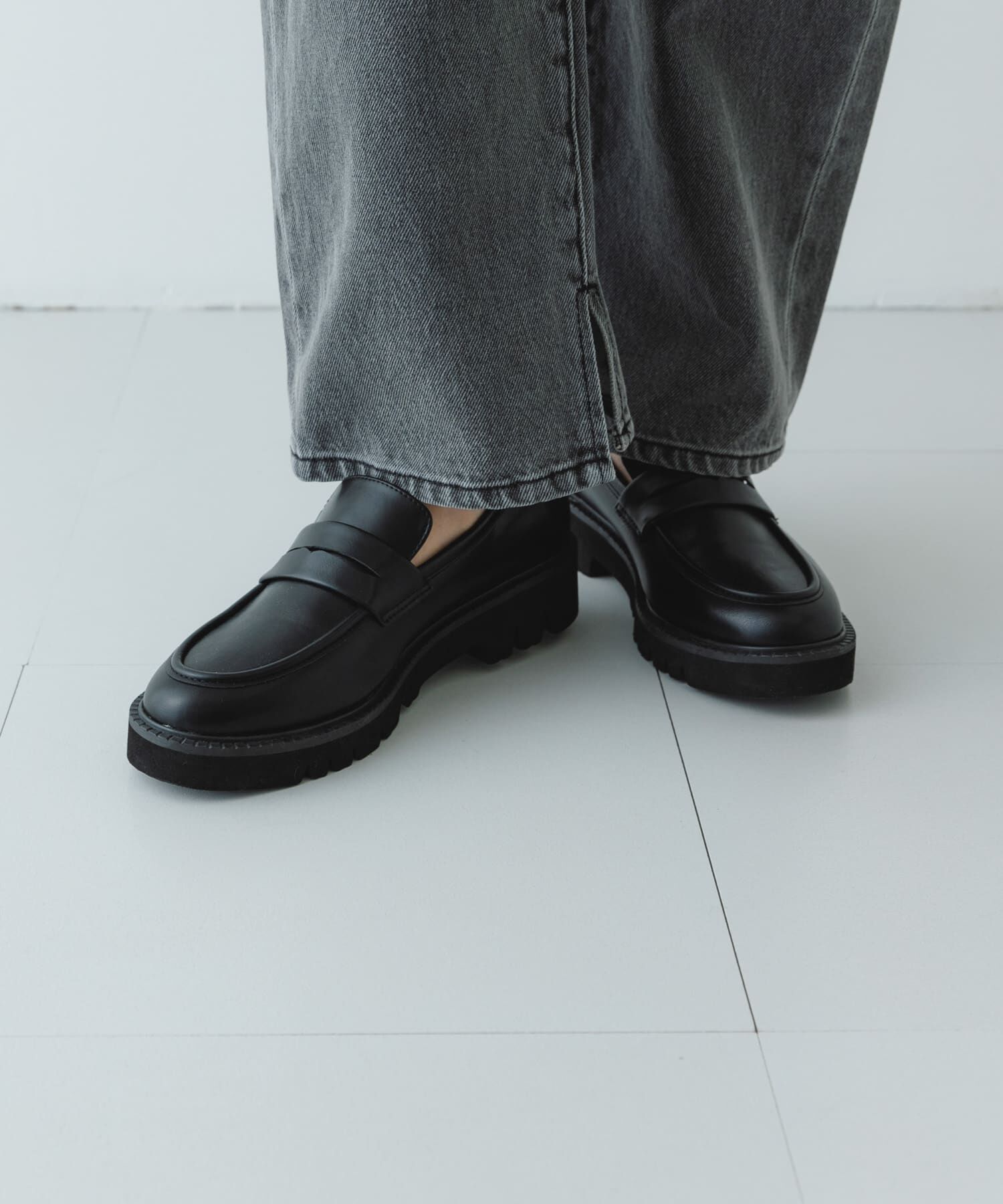 RODE SKO「プラットフォームローファー」|ローファー|