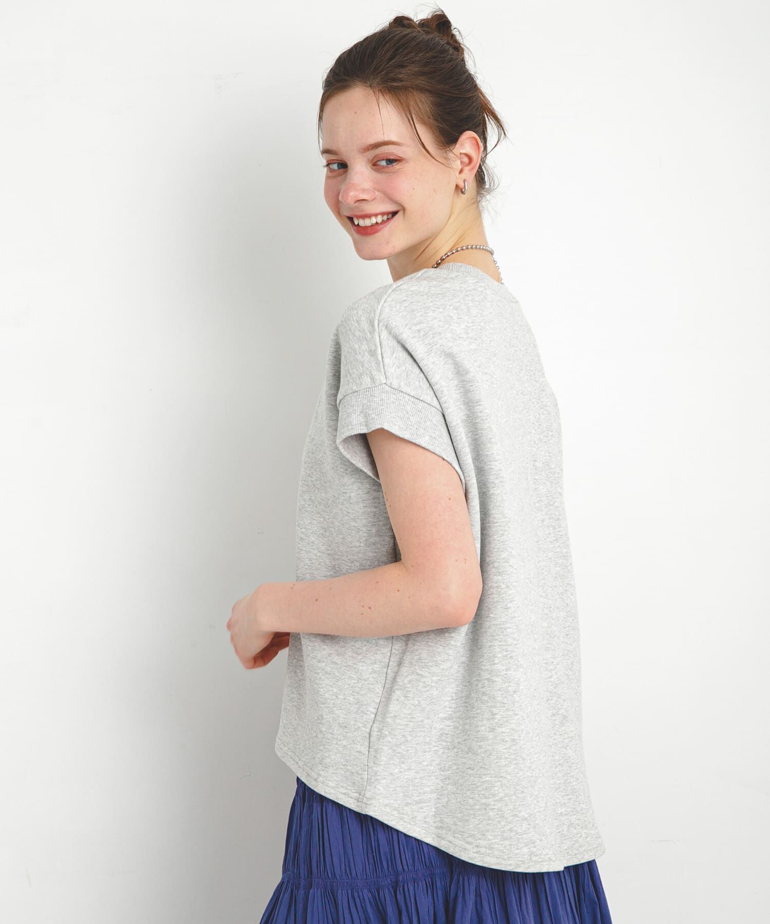 Sonny Label 「裏毛スウェットフレンチスリーブプルオーバー」|スウェット・ジャージ|