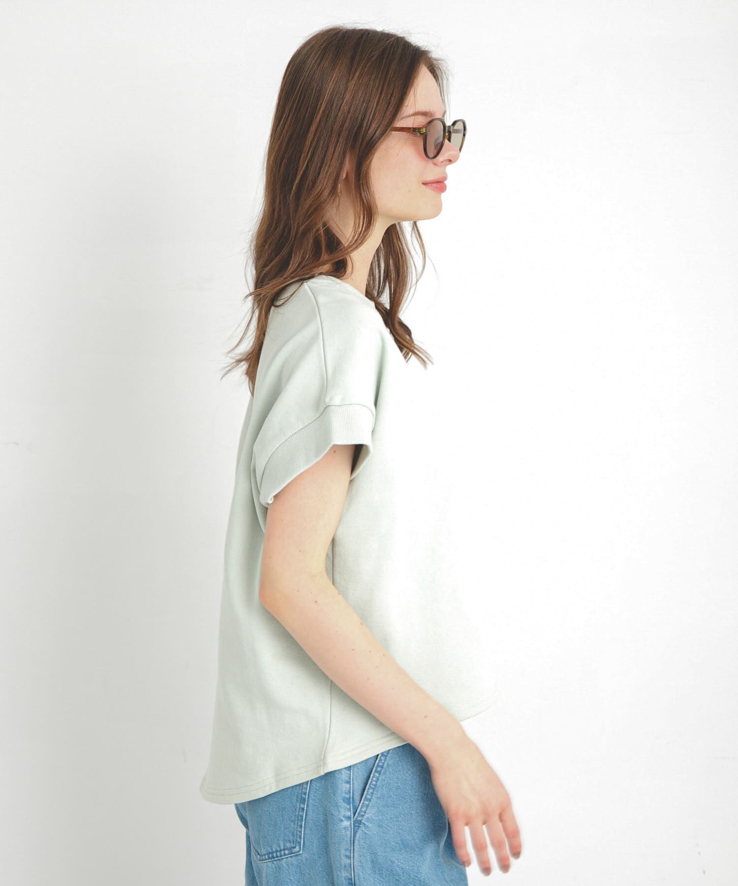 Sonny Label 「裏毛スウェットフレンチスリーブプルオーバー」|スウェット・ジャージ|