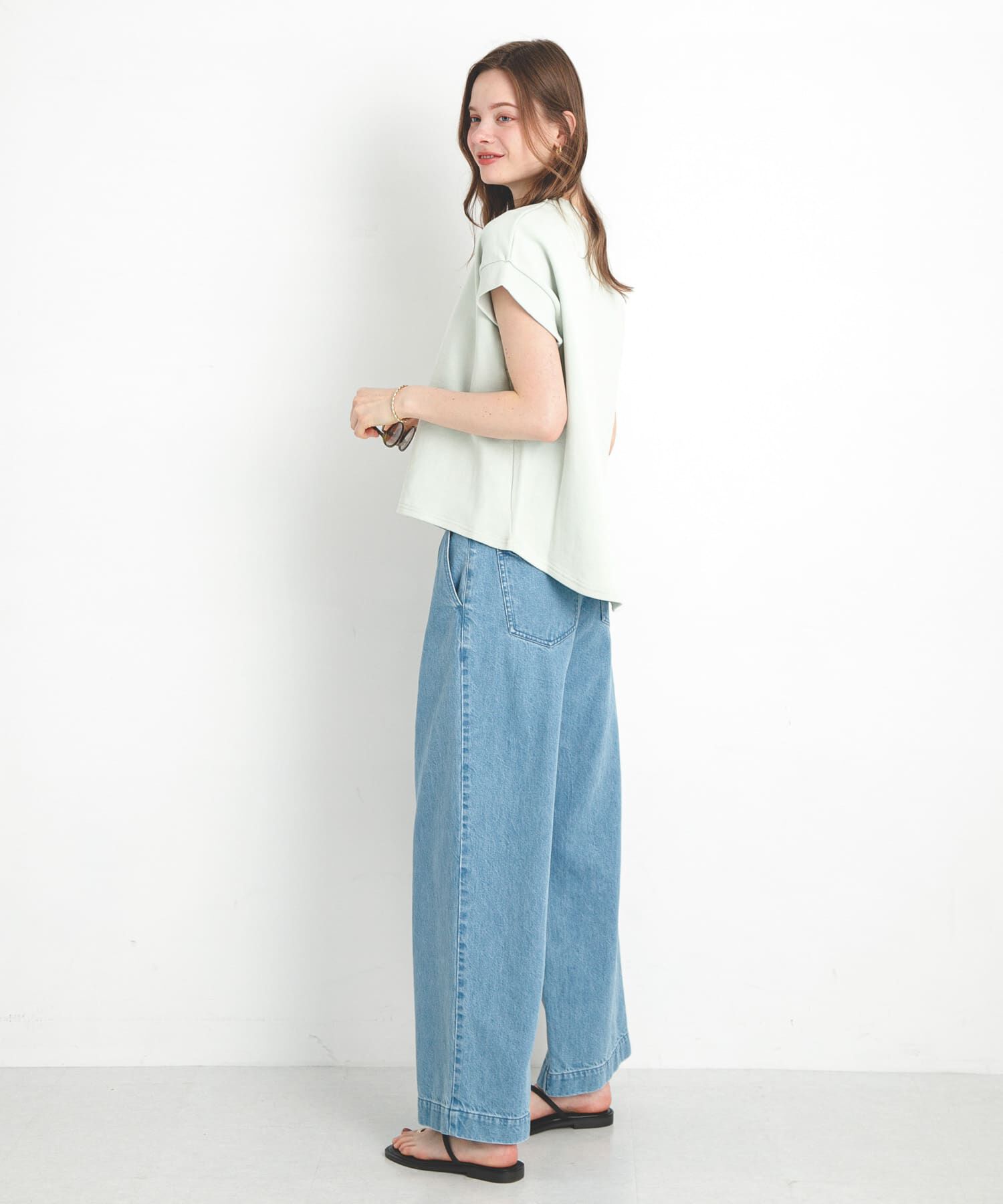 Sonny Label 「裏毛スウェットフレンチスリーブプルオーバー」|スウェット・ジャージ|