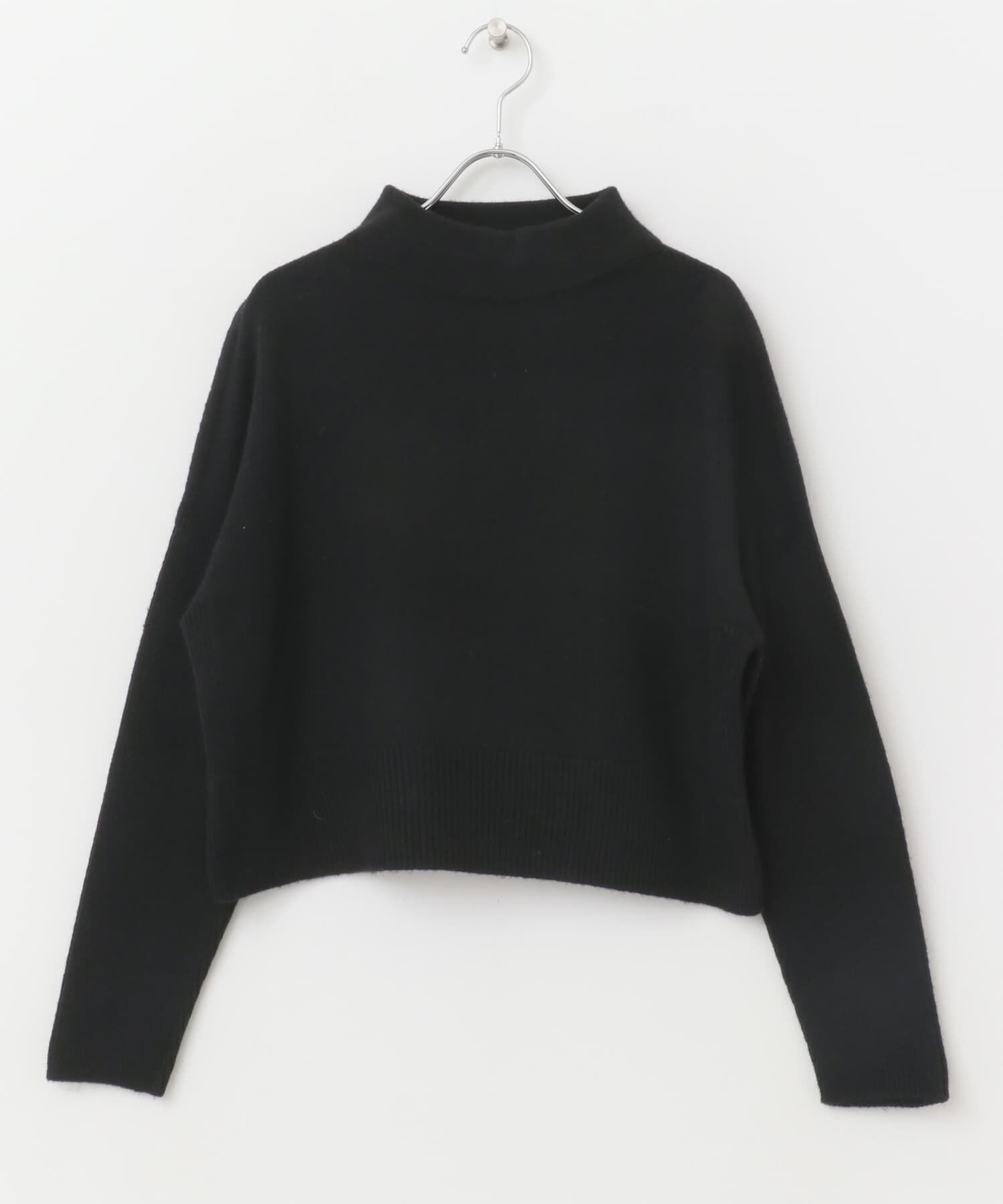 URBAN RESEARCH ROSSO「ショートハイネックホールニット」|ニット・セーター|