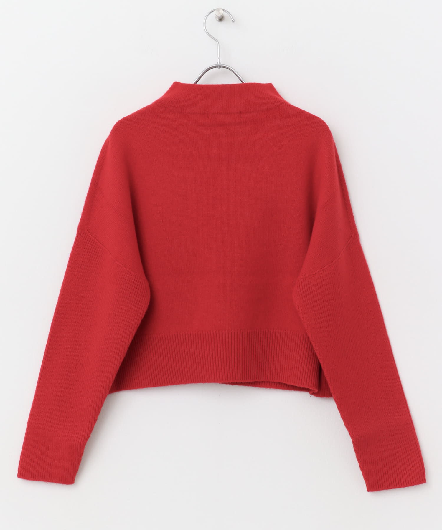 URBAN RESEARCH ROSSO「ショートハイネックホールニット」|ニット・セーター|