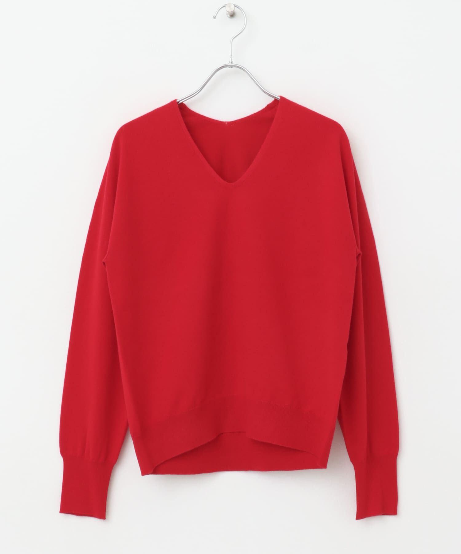 URBAN RESEARCH ROSSO「アンチピリングVネックシームレスニット」|ニット・セーター|