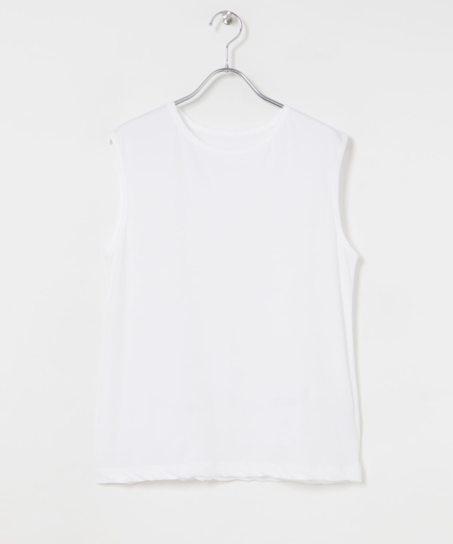 URBAN RESEARCH「new basic　ドライツイストノースリーブカットソー」|Tシャツ・カットソー|