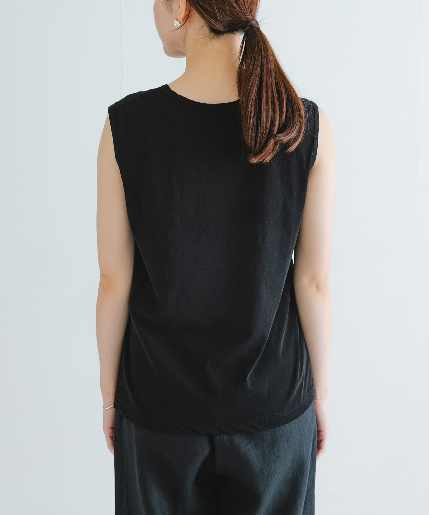 URBAN RESEARCH「new basic　ドライツイストノースリーブカットソー」|Tシャツ・カットソー|