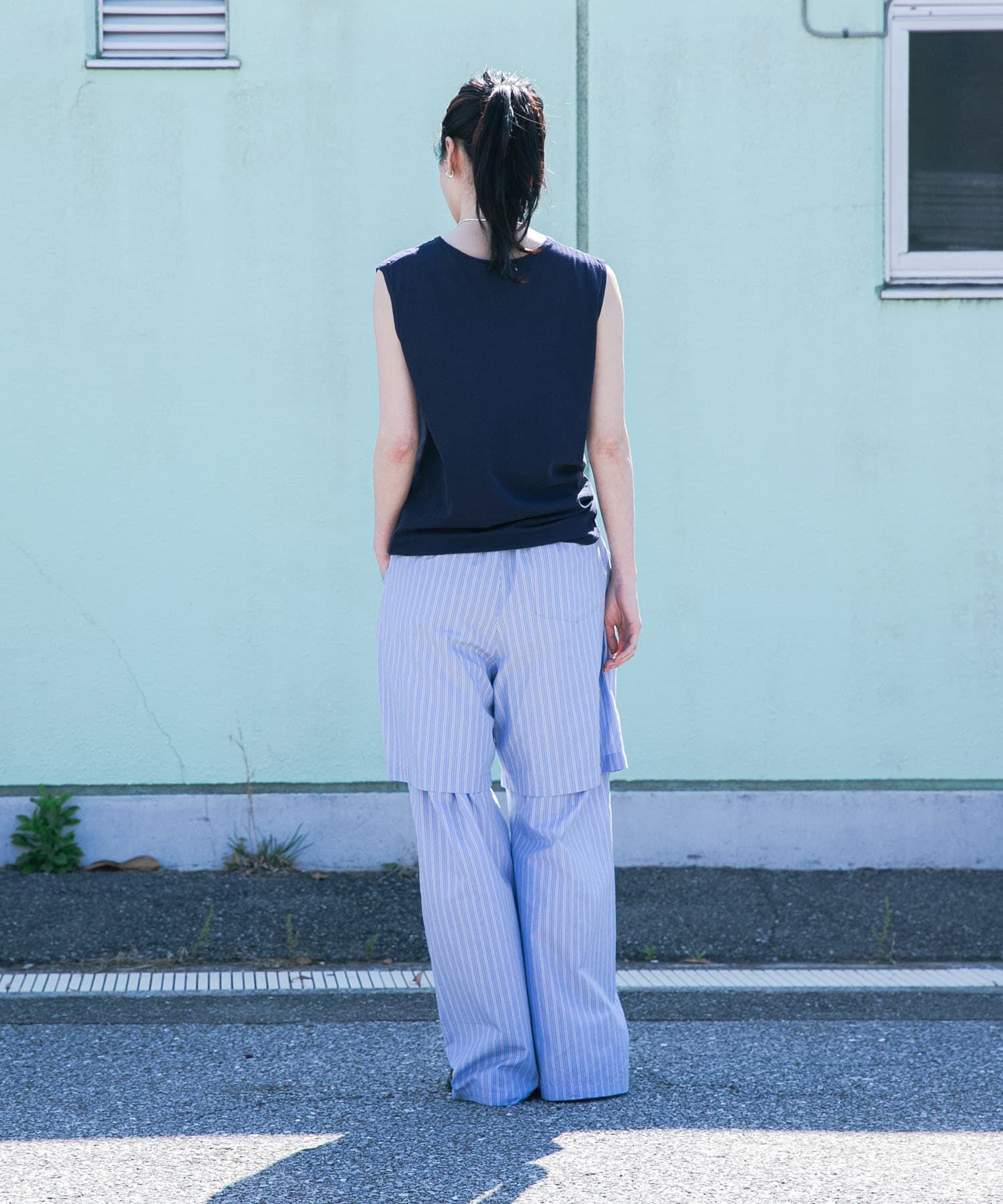 URBAN RESEARCH「new basic　ドライツイストノースリーブカットソー」|Tシャツ・カットソー|