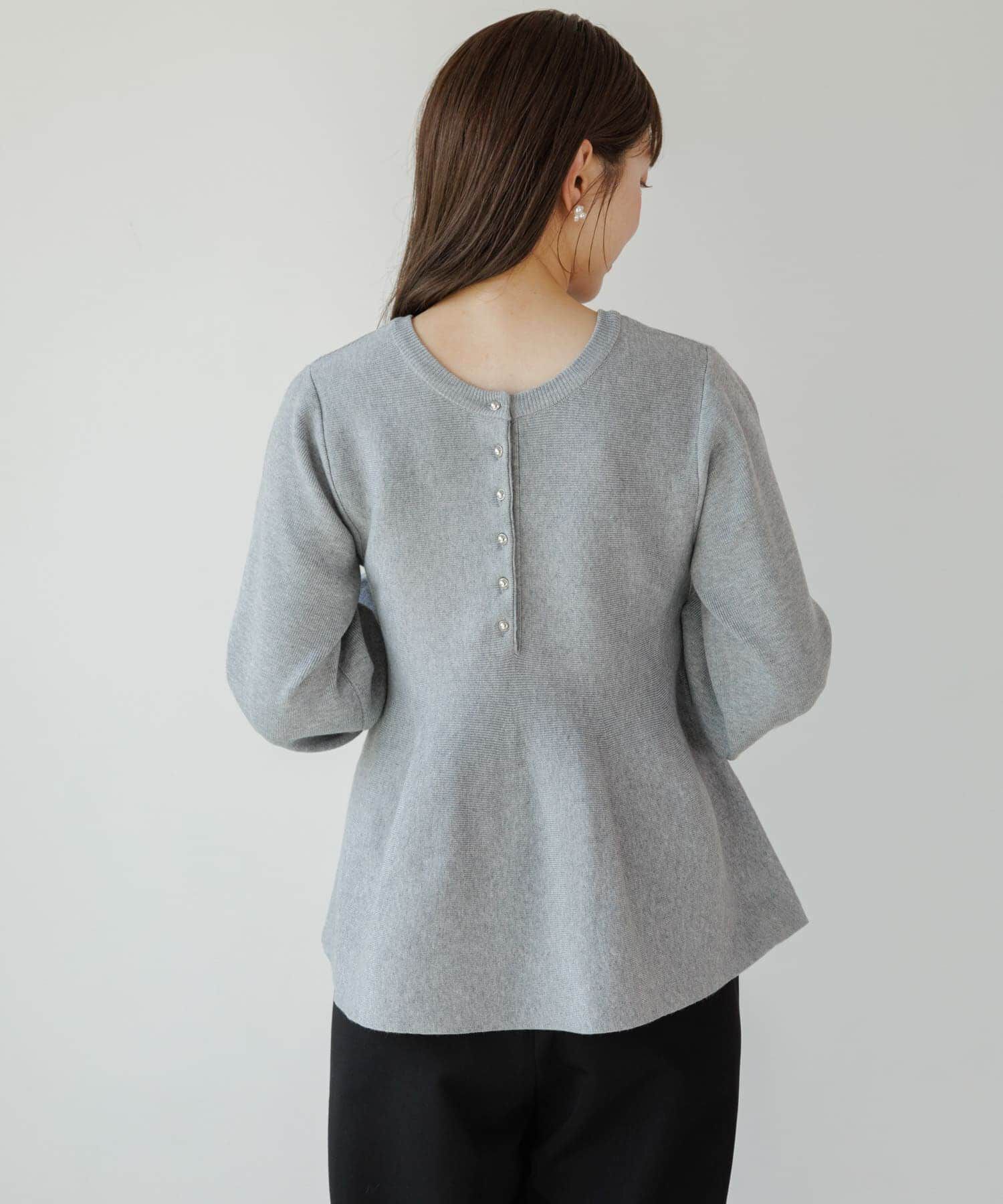 Sonny Label 「『WEB限定』2WAYペプラムニットプルオーバー」|ニット・セーター|