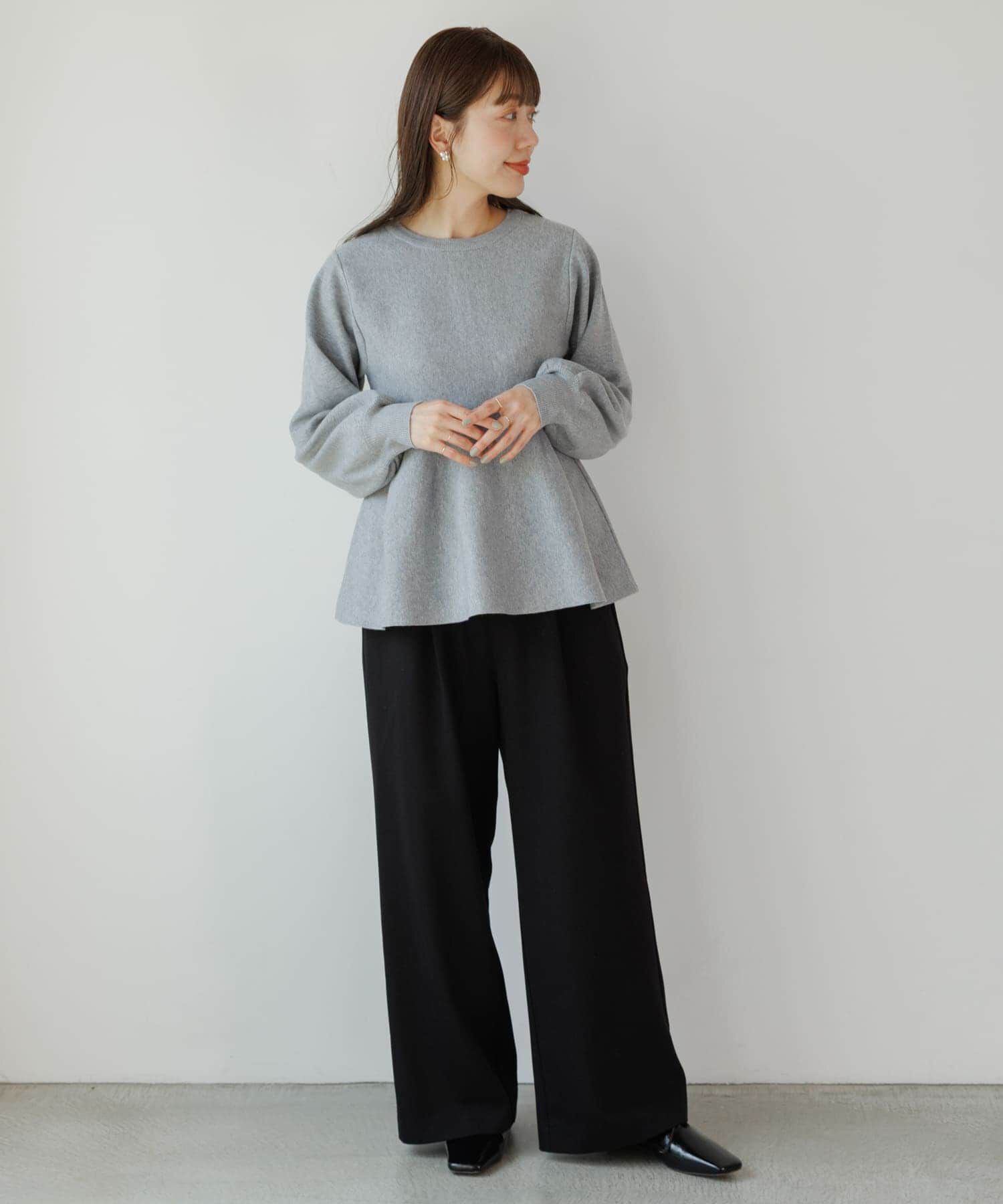 Sonny Label 「『WEB限定』2WAYペプラムニットプルオーバー」|ニット・セーター|