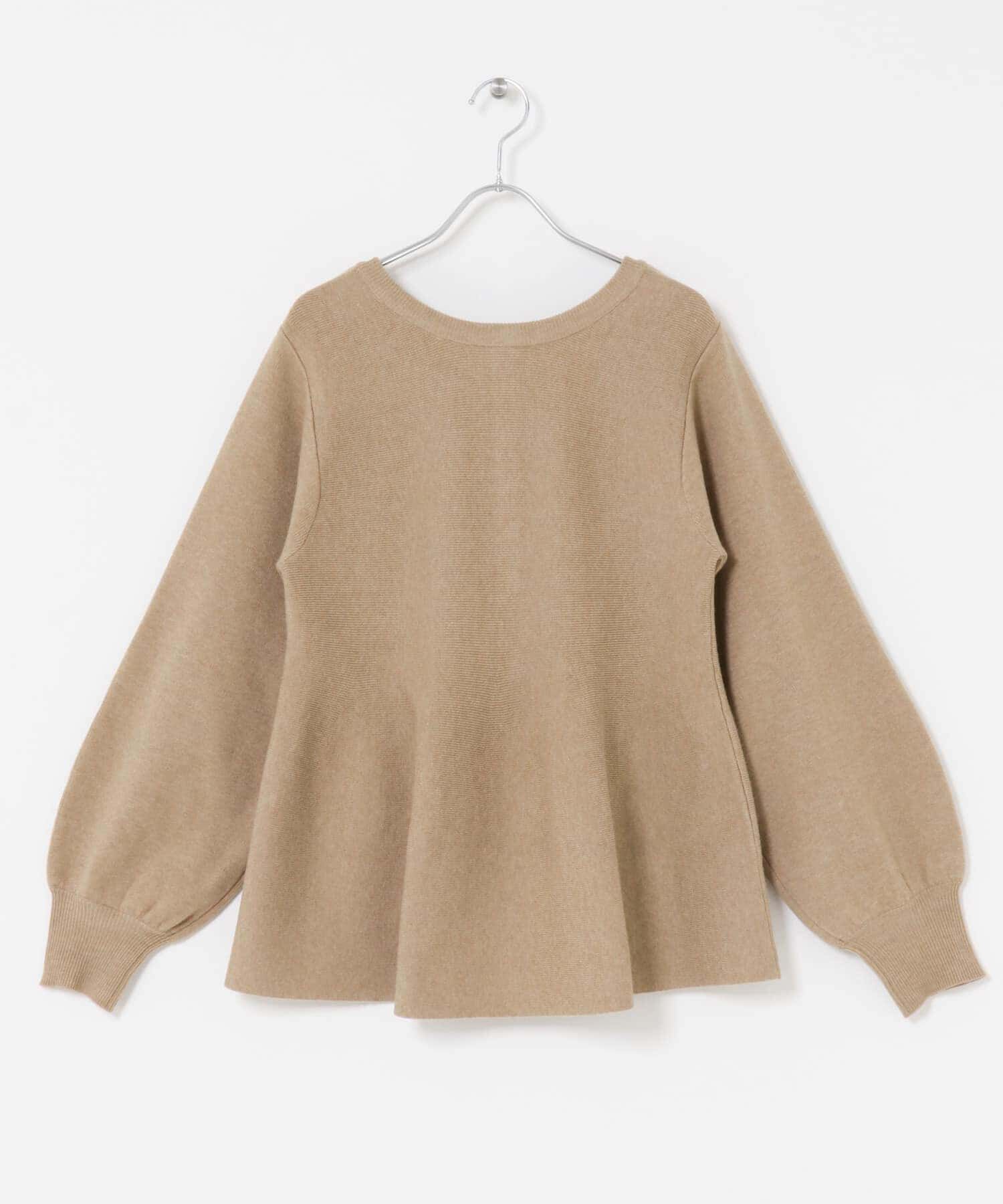 Sonny Label 「『WEB限定』2WAYペプラムニットプルオーバー」|ニット・セーター|