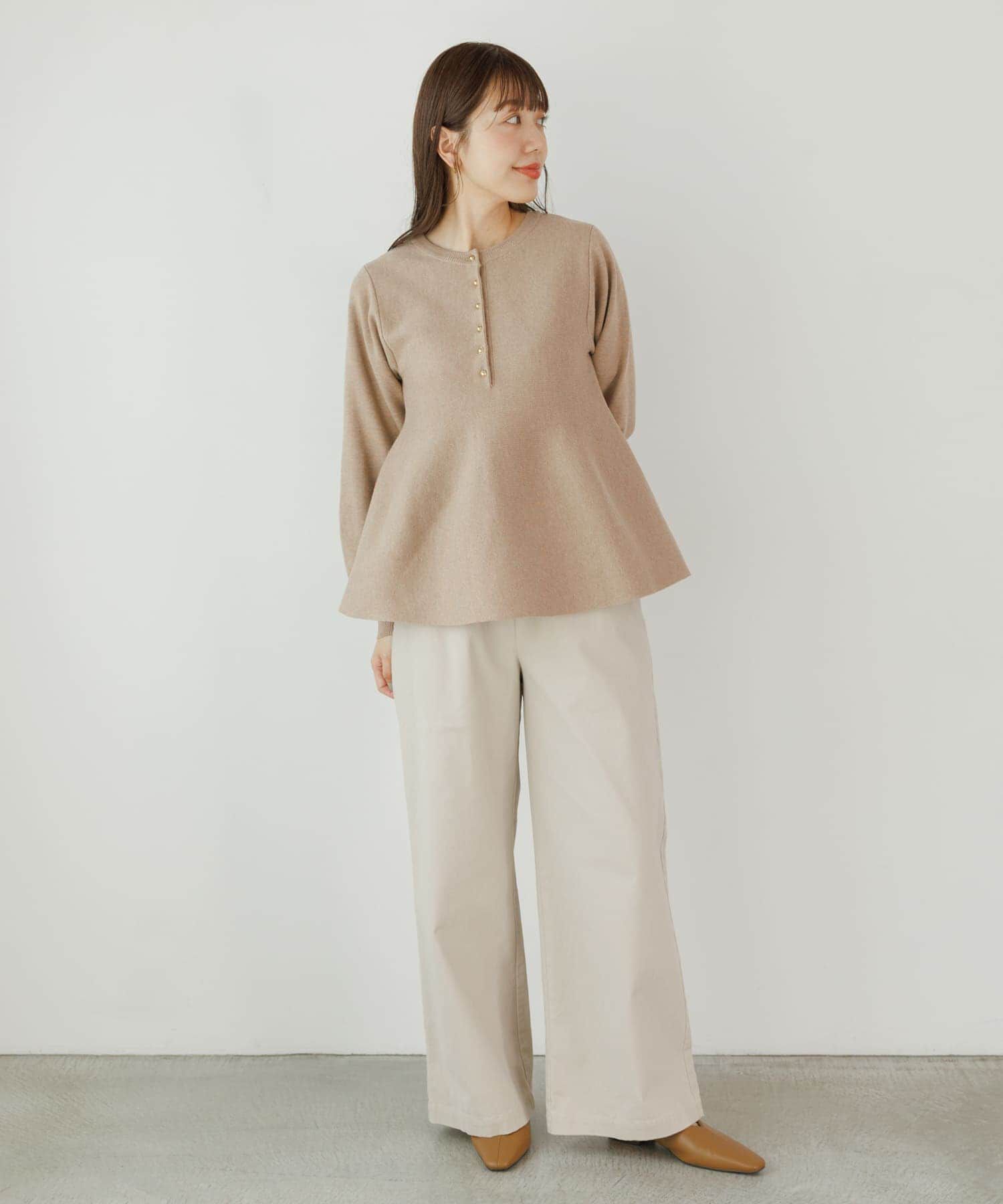 Sonny Label 「『WEB限定』2WAYペプラムニットプルオーバー」|ニット・セーター|