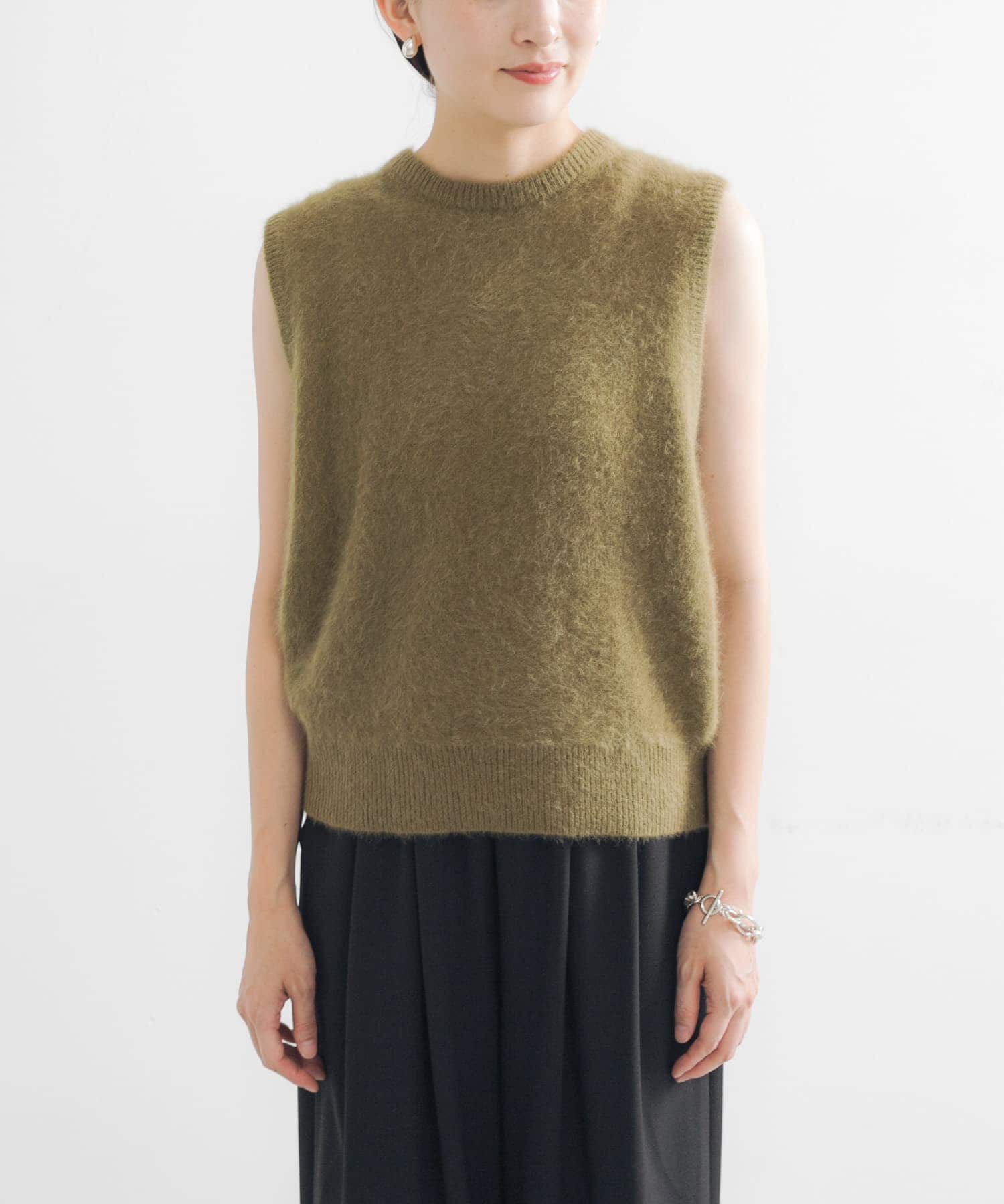 URBAN RESEARCH「FOX/CASHMEREクルーネックベスト」|ベスト・ジレ|