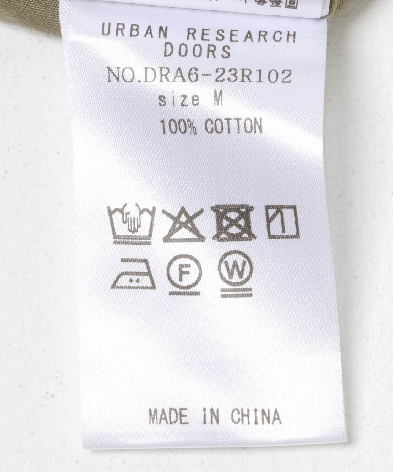 URBAN RESEARCH DOORS「フーディーシャツ」|シャツ・ブラウス|