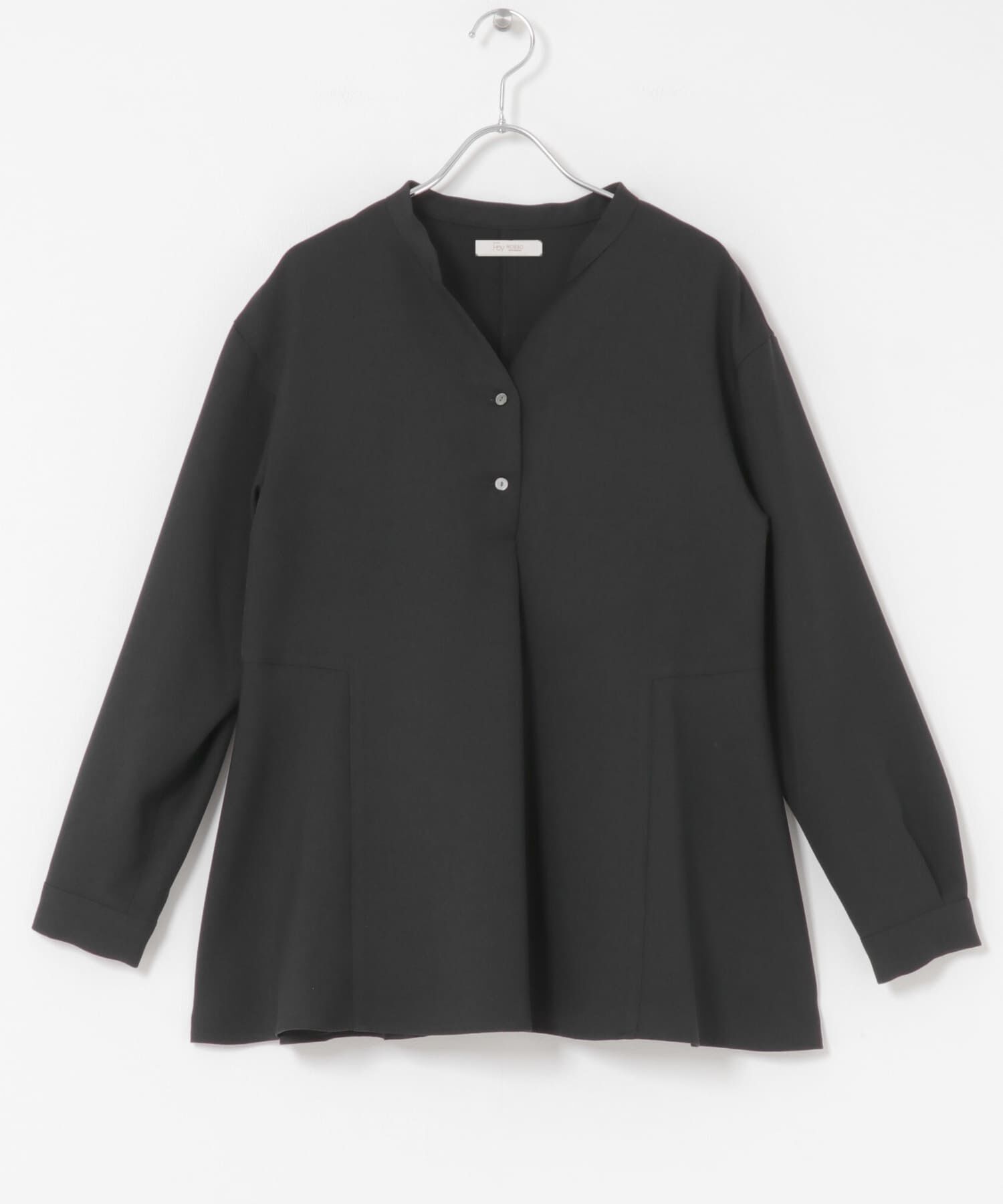 URBAN RESEARCH ROSSO「『UR TECH SMOOTHLUXE』F by ROSSO　サイドペプラムブラウス」|シャツ・ブラウス|