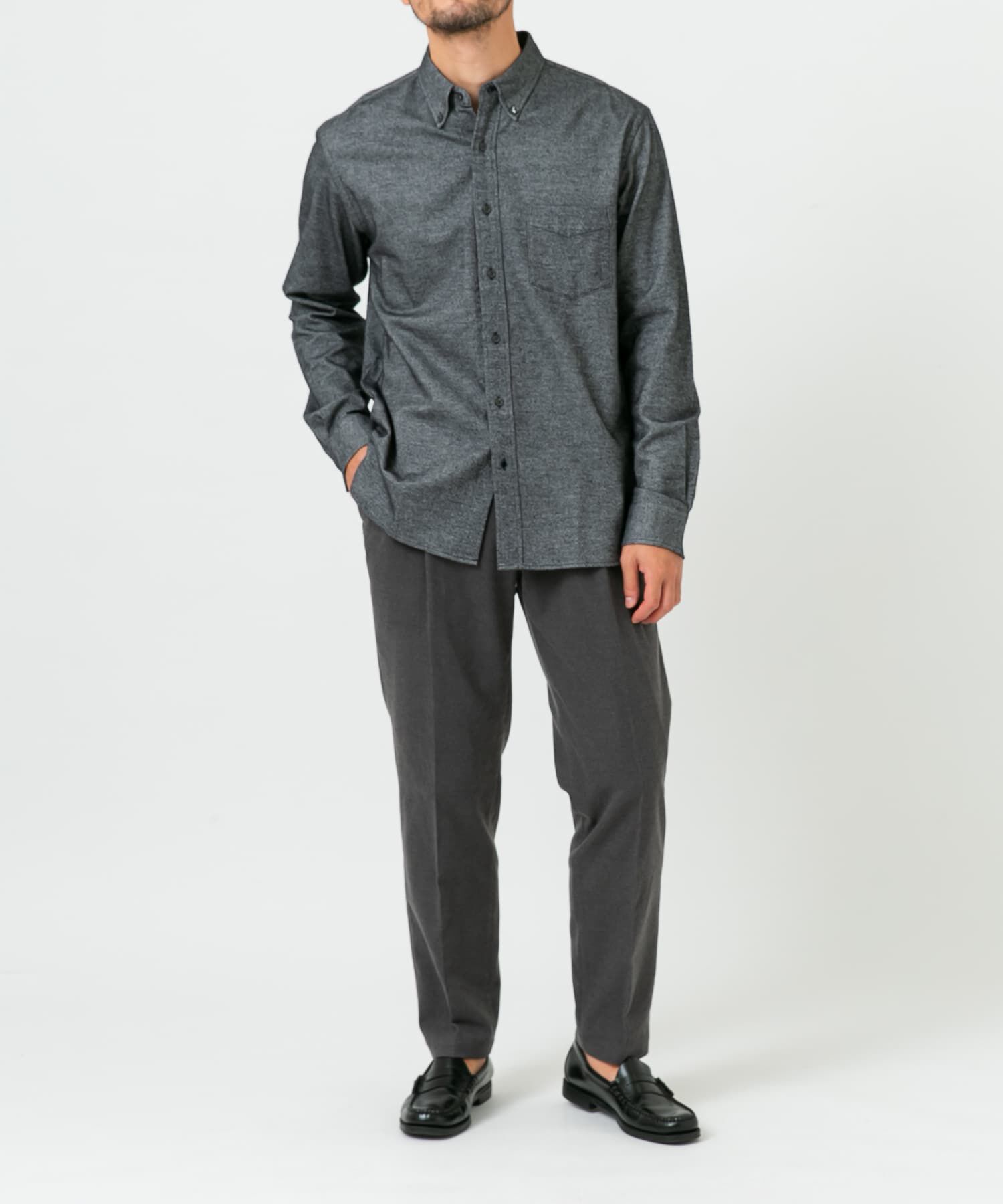 URBAN RESEARCH ROSSO「『抗菌 / 防臭』『XXLサイズあり』ハイパフォーマンスフランネルシャツ」|シャツ・ブラウス|