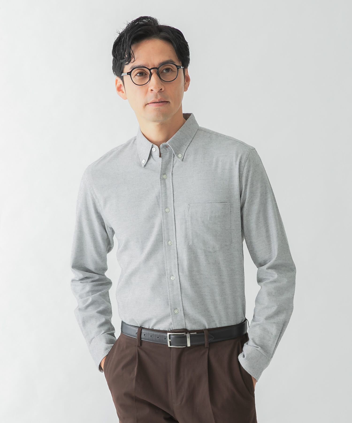 URBAN RESEARCH ROSSO「『抗菌 / 防臭』『XXLサイズあり』ハイパフォーマンスフランネルシャツ」|シャツ・ブラウス|