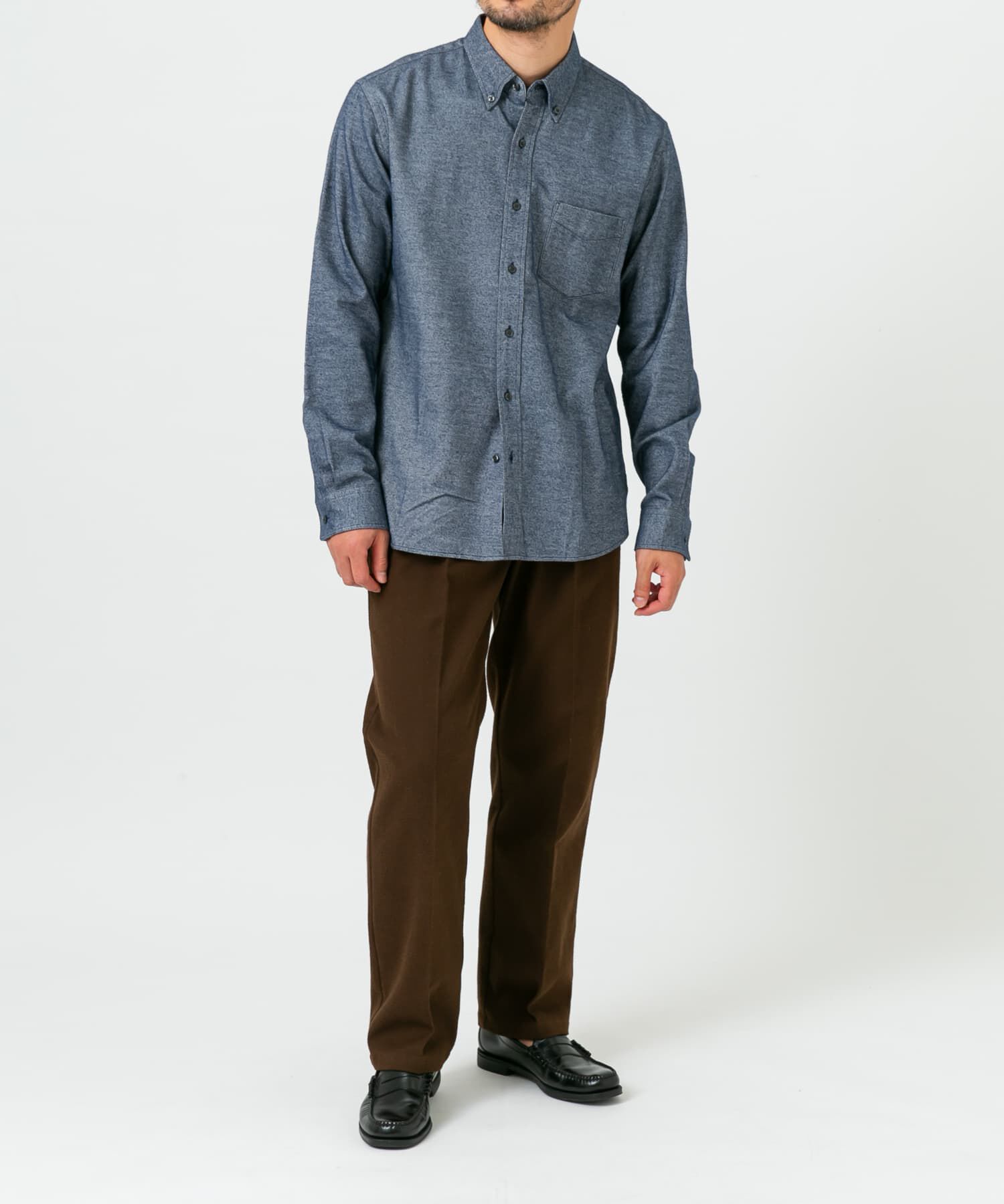 URBAN RESEARCH ROSSO「『抗菌 / 防臭』『XXLサイズあり』ハイパフォーマンスフランネルシャツ」|シャツ・ブラウス|