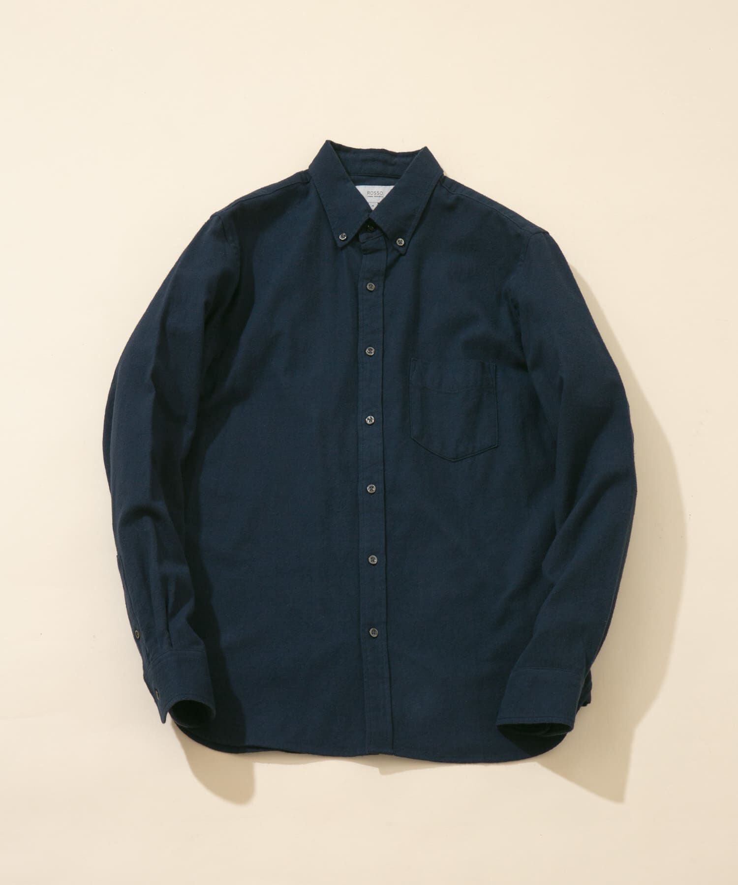 URBAN RESEARCH ROSSO「『抗菌 / 防臭』『XXLサイズあり』ハイパフォーマンスフランネルシャツ」|シャツ・ブラウス|ブルー系その他