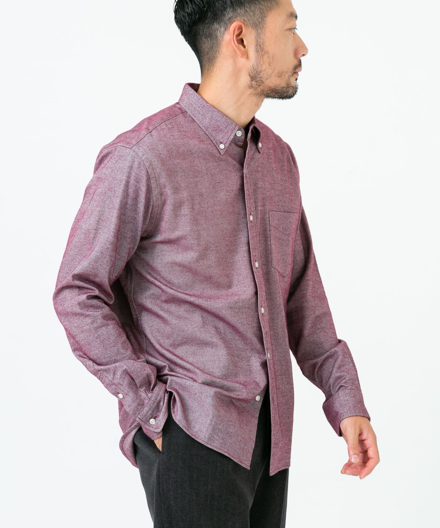 URBAN RESEARCH ROSSO「『抗菌 / 防臭』『XXLサイズあり』ハイパフォーマンスフランネルシャツ」|シャツ・ブラウス|