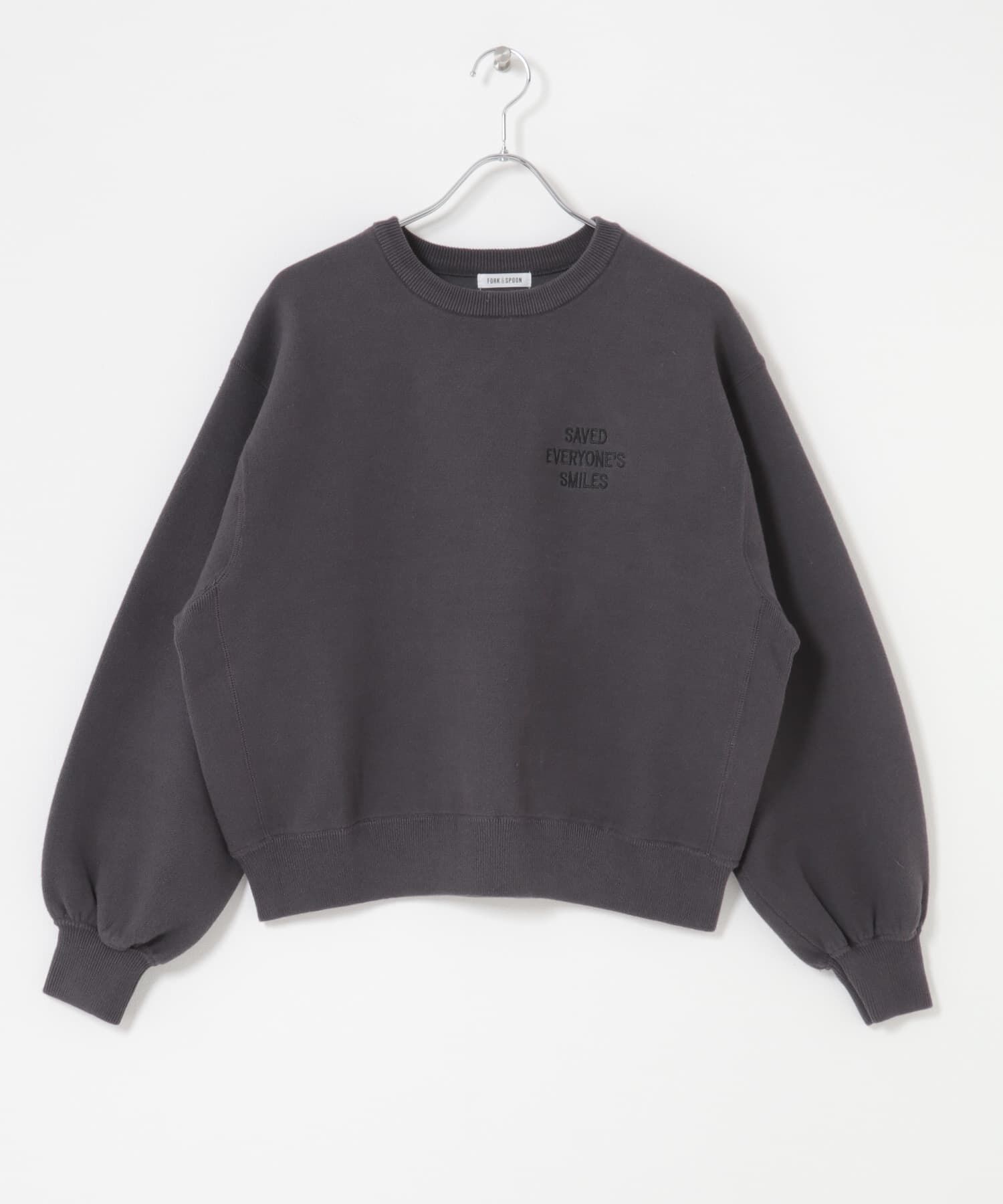 URBAN RESEARCH DOORS「FORK&SPOON　エンブロイダリーロゴニットプルオーバー」|ニット・セーター|