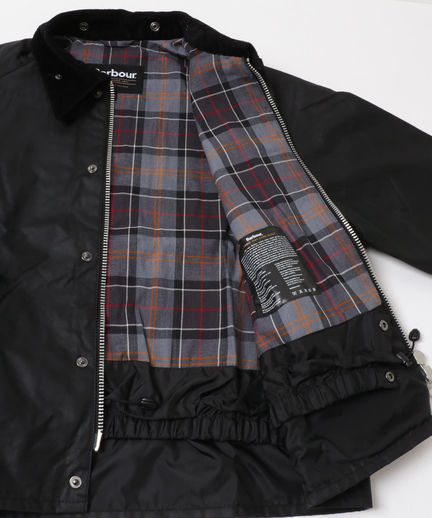 URBAN RESEARCH DOORS「Barbour　OS TRANSPORT WAX JACKET」|ノーカラーコート|