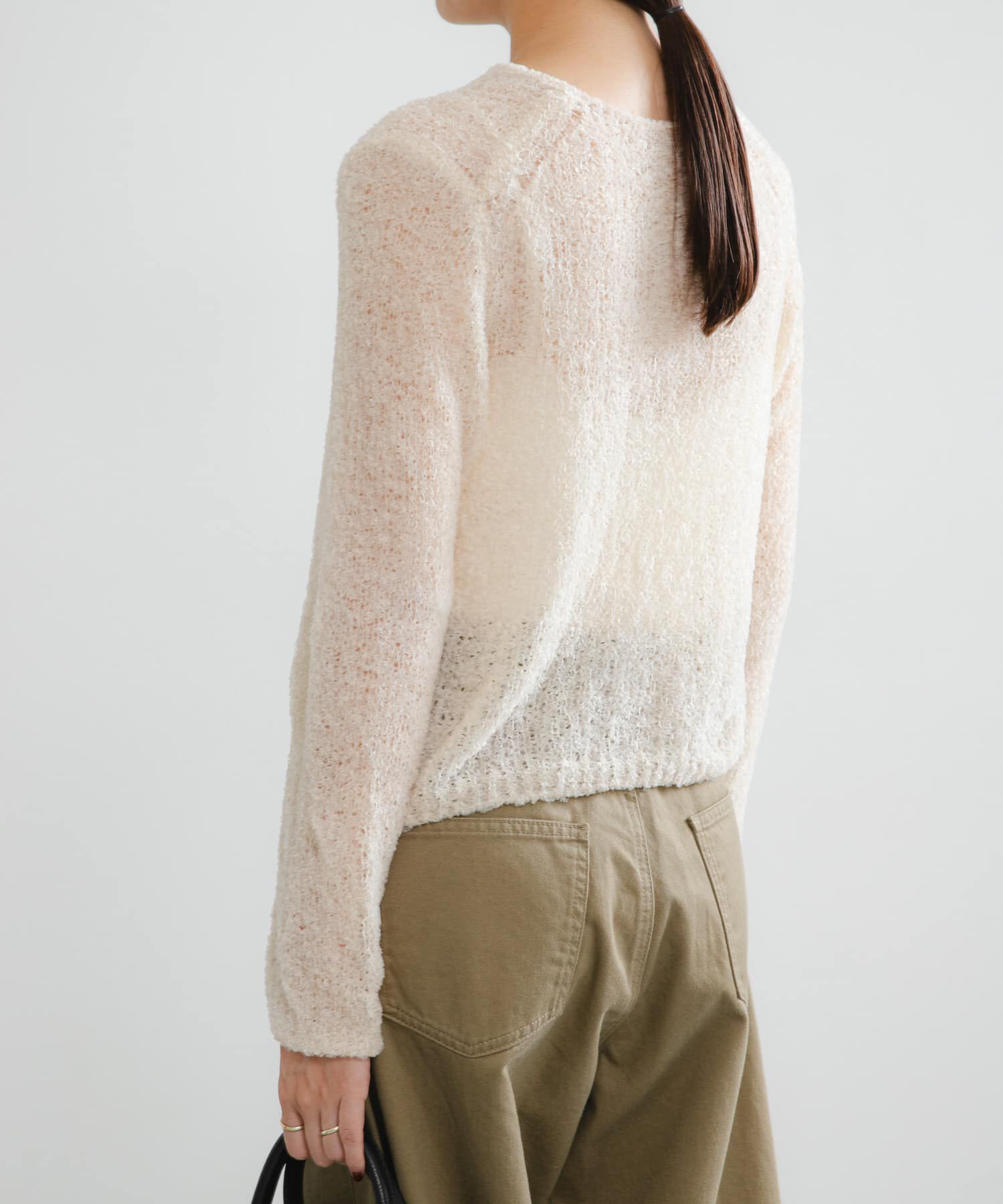 URBAN RESEARCH「シアーモールショート丈カーディガン」|カーディガン|