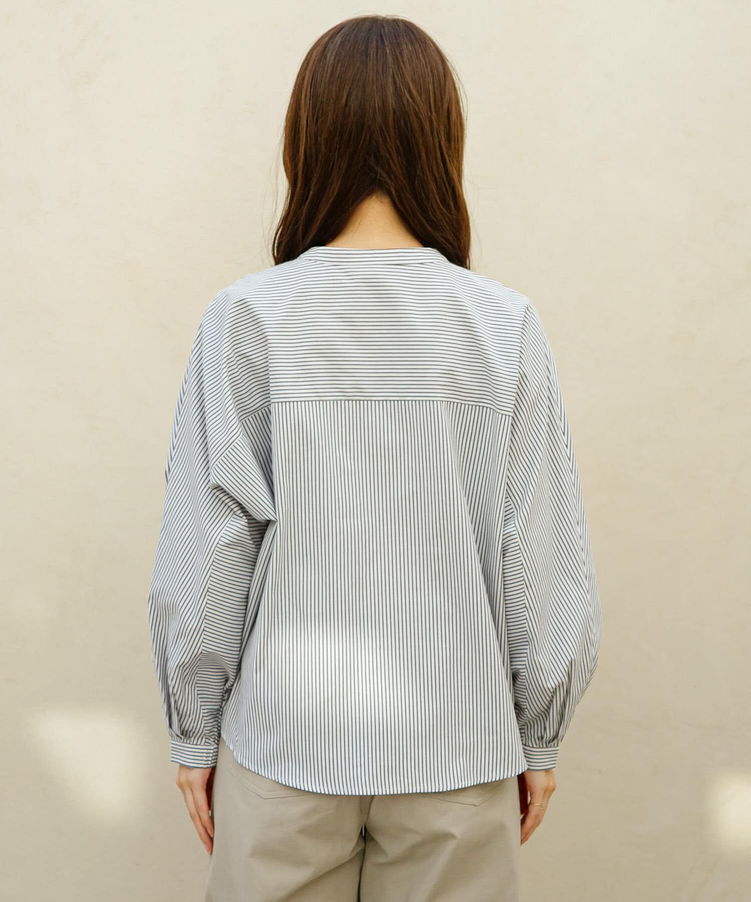 Sonny Label 「『WEB限定』フロントタックバンドカラーシャツ」|シャツ・ブラウス|