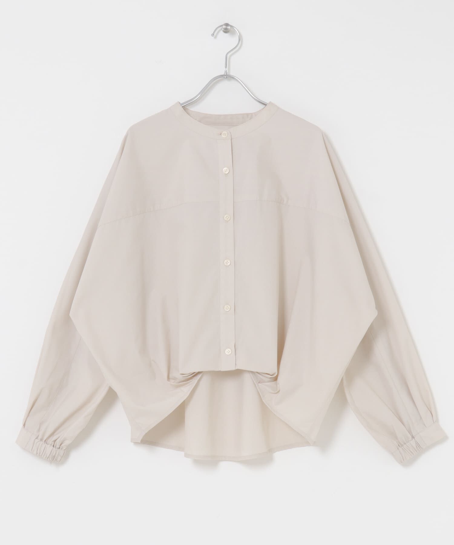 Sonny Label 「『WEB限定』フロントタックバンドカラーシャツ」|シャツ・ブラウス|