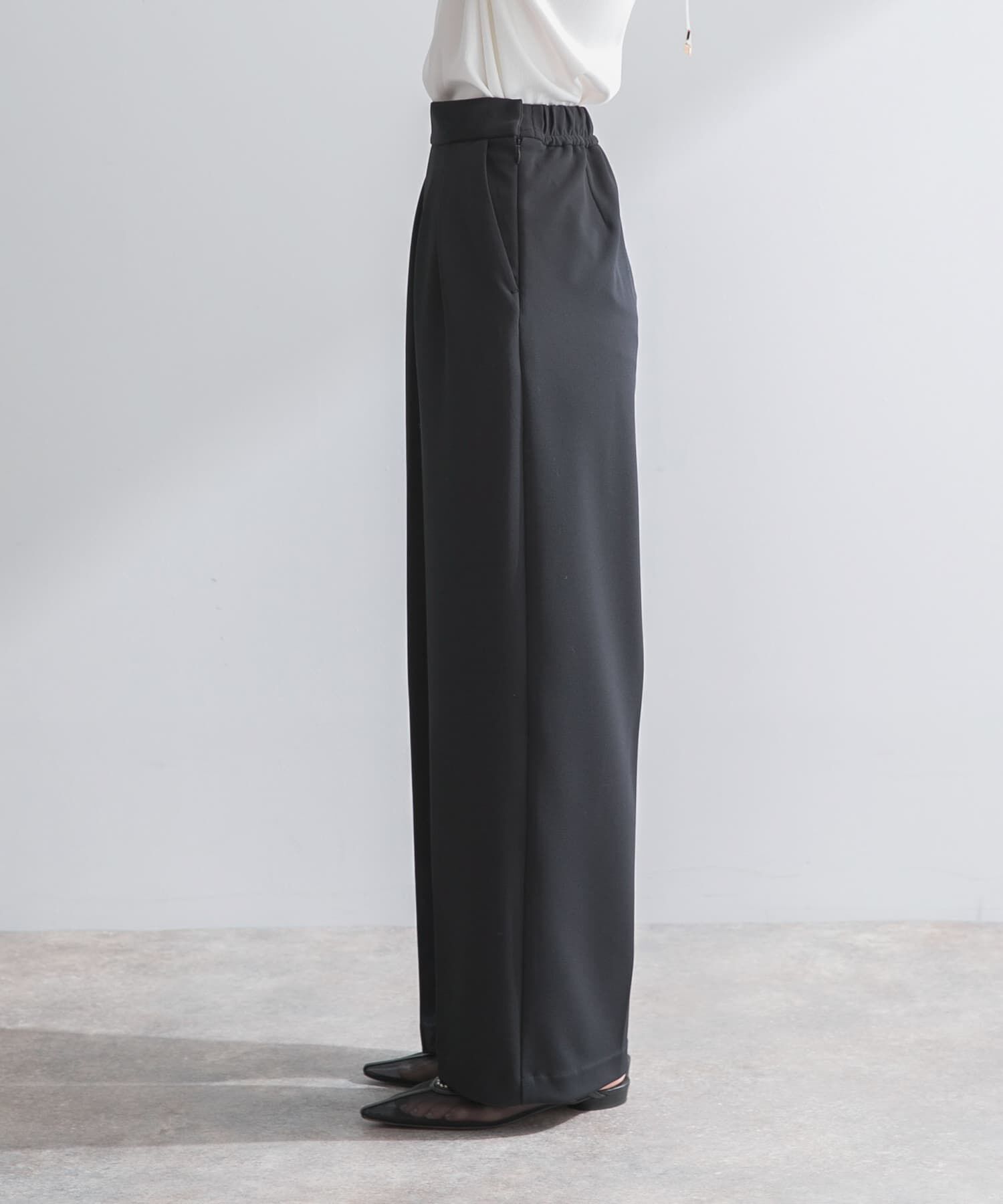 URBAN RESEARCH ROSSO「ストレッチツイルタックストレートパンツ」|その他|