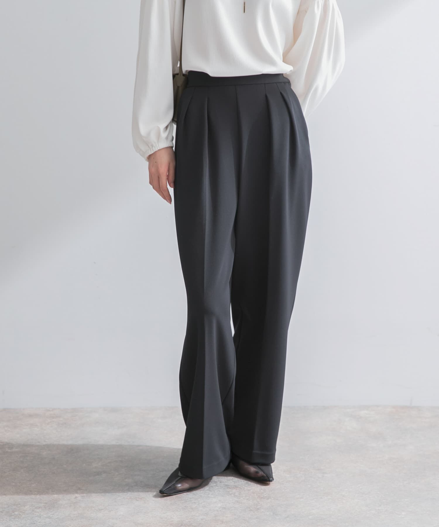 URBAN RESEARCH ROSSO「ストレッチツイルタックストレートパンツ」|その他|