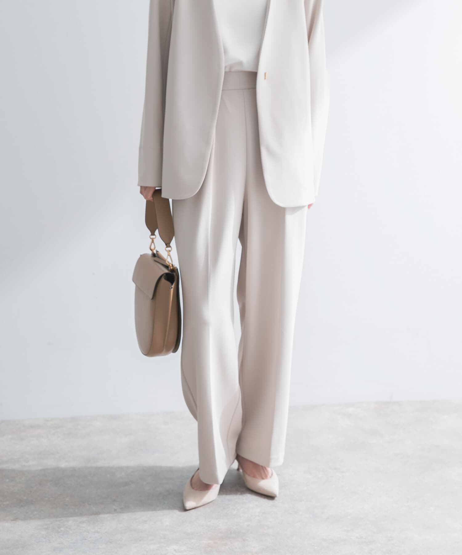 URBAN RESEARCH ROSSO「ストレッチツイルタックストレートパンツ」|その他|