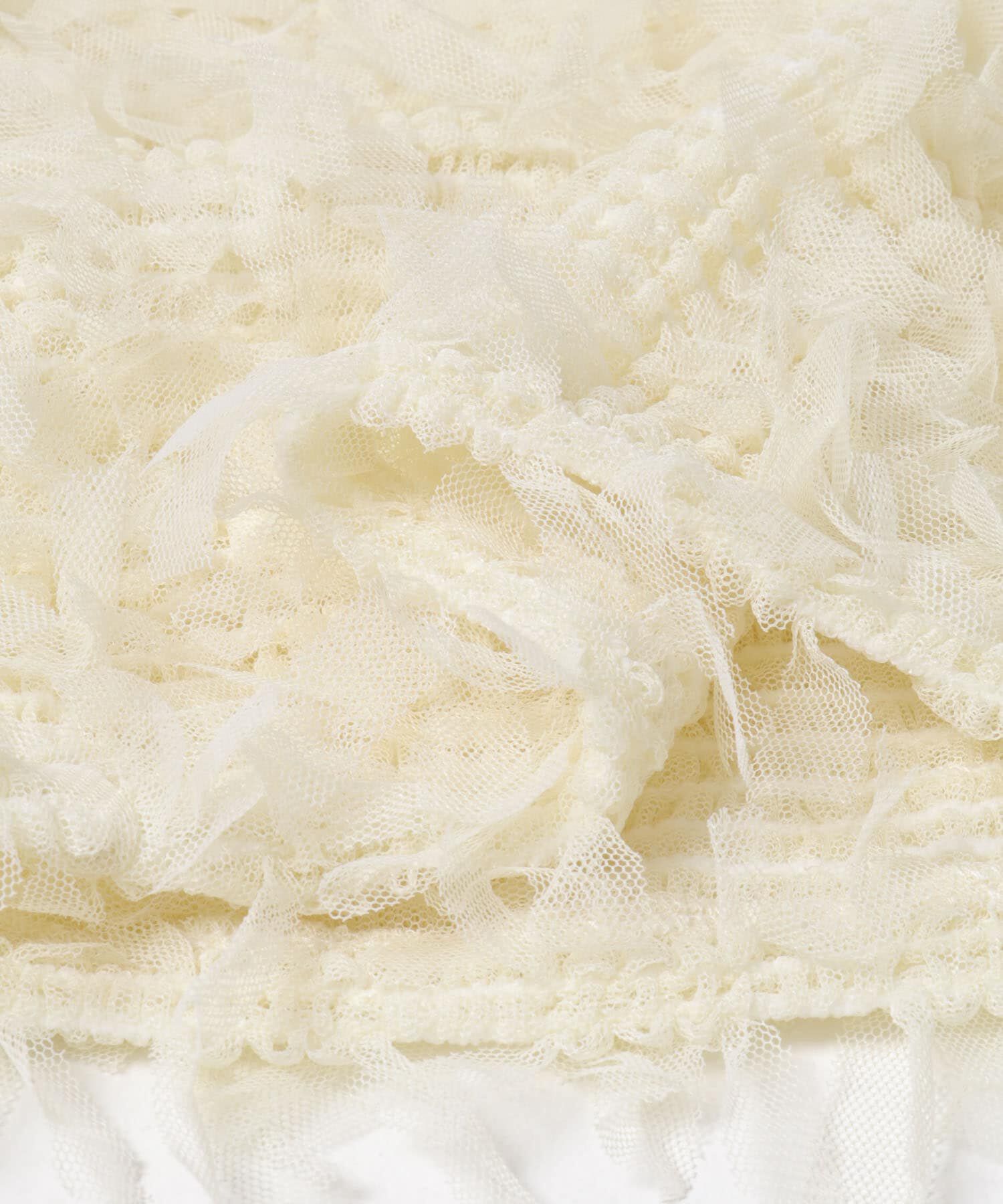  「チュールフリンジトップス」|ベスト・ジレ|