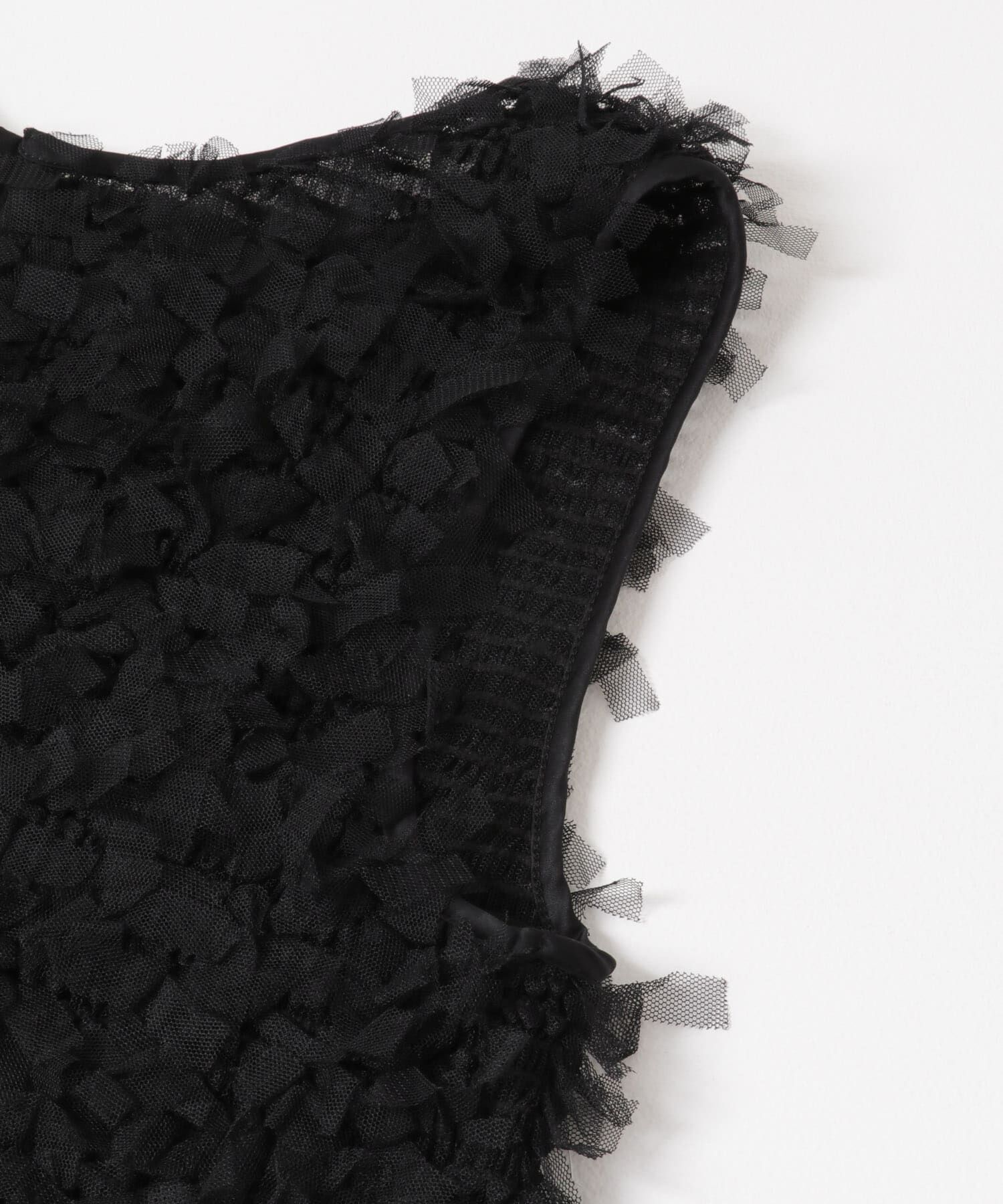  「チュールフリンジトップス」|ベスト・ジレ|