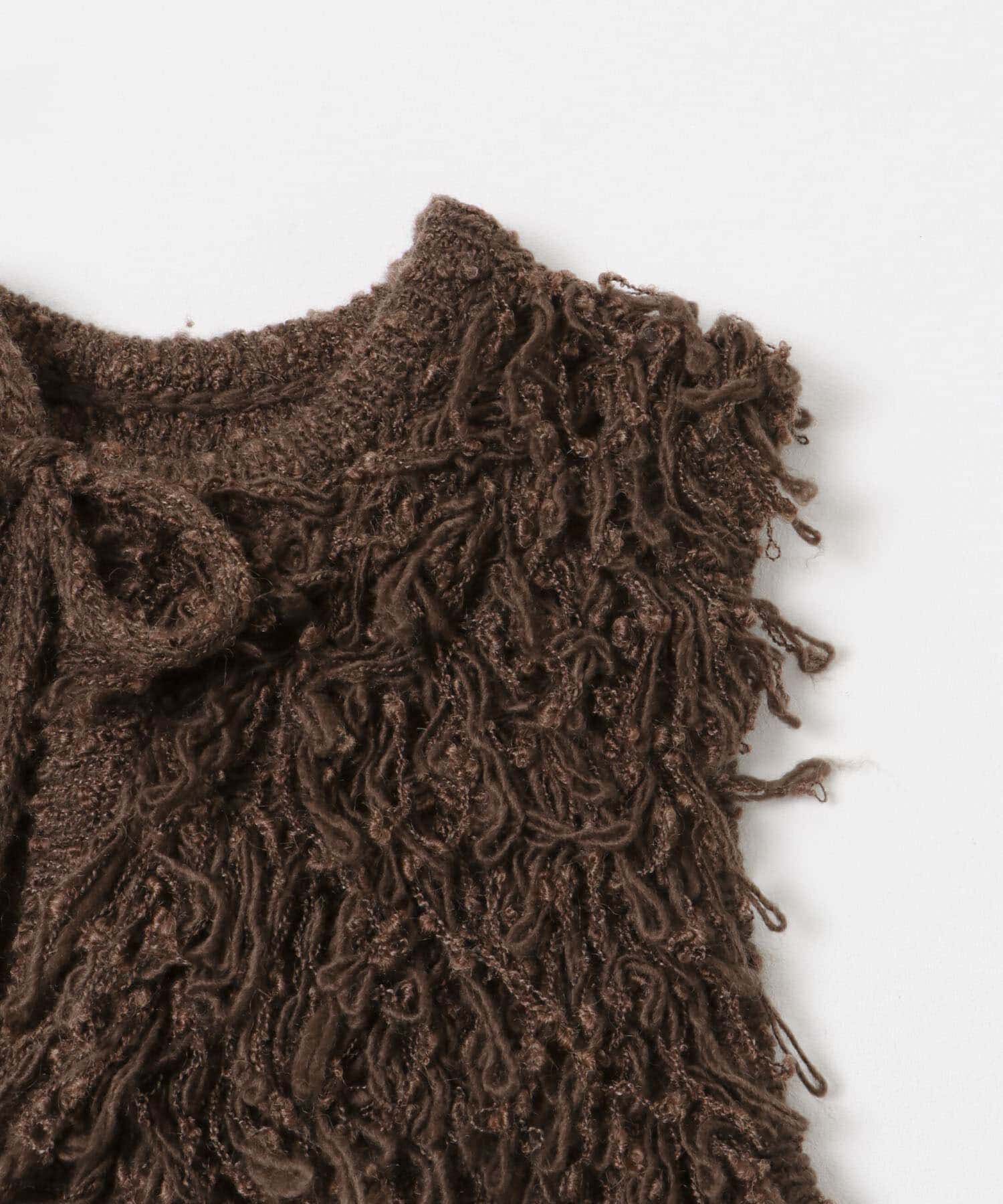  「ループニットベスト」|ベスト・ジレ|