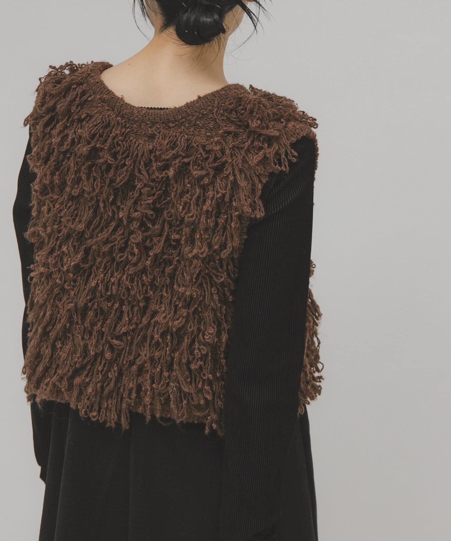  「ループニットベスト」|ベスト・ジレ|