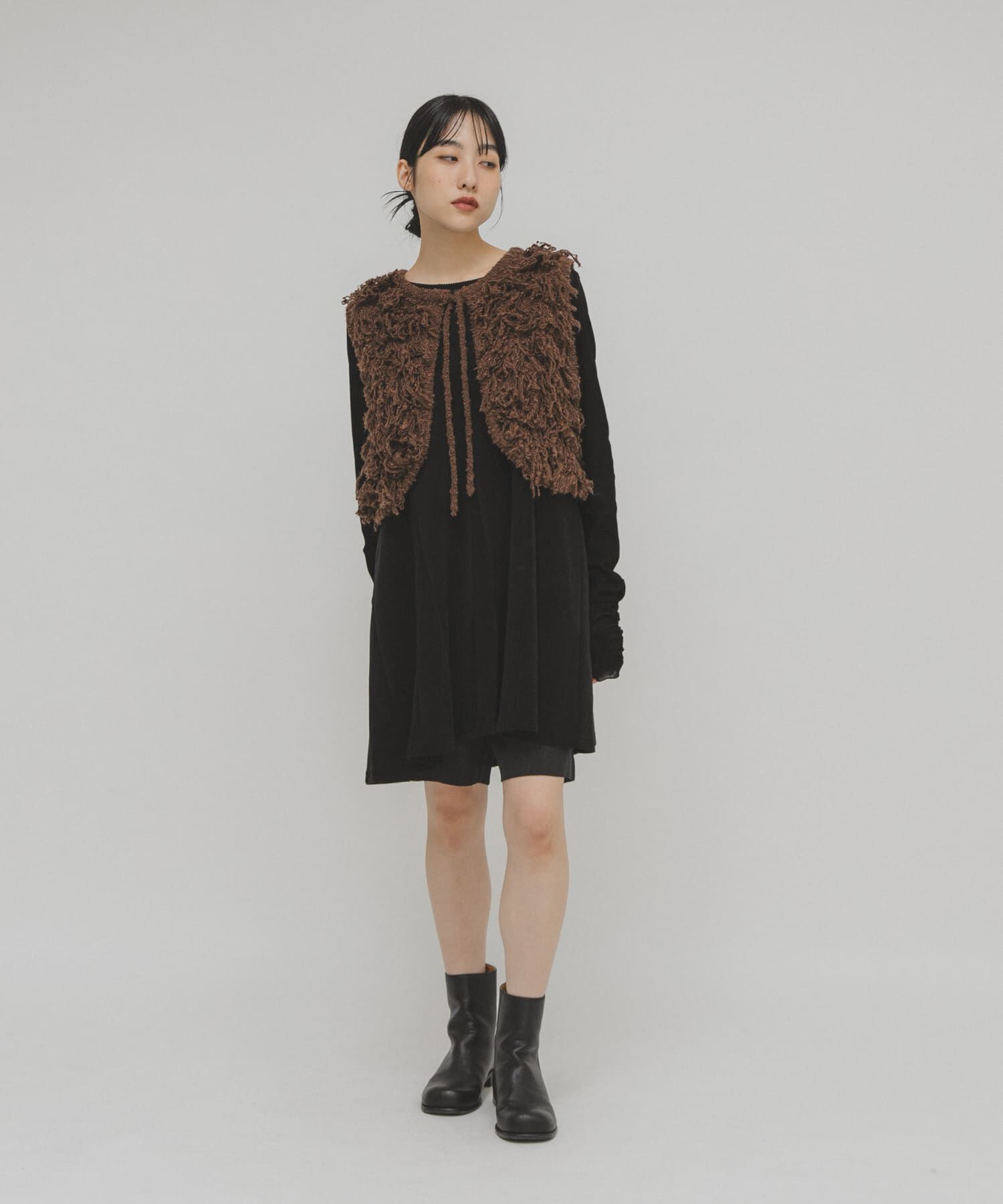  「ループニットベスト」|ベスト・ジレ|