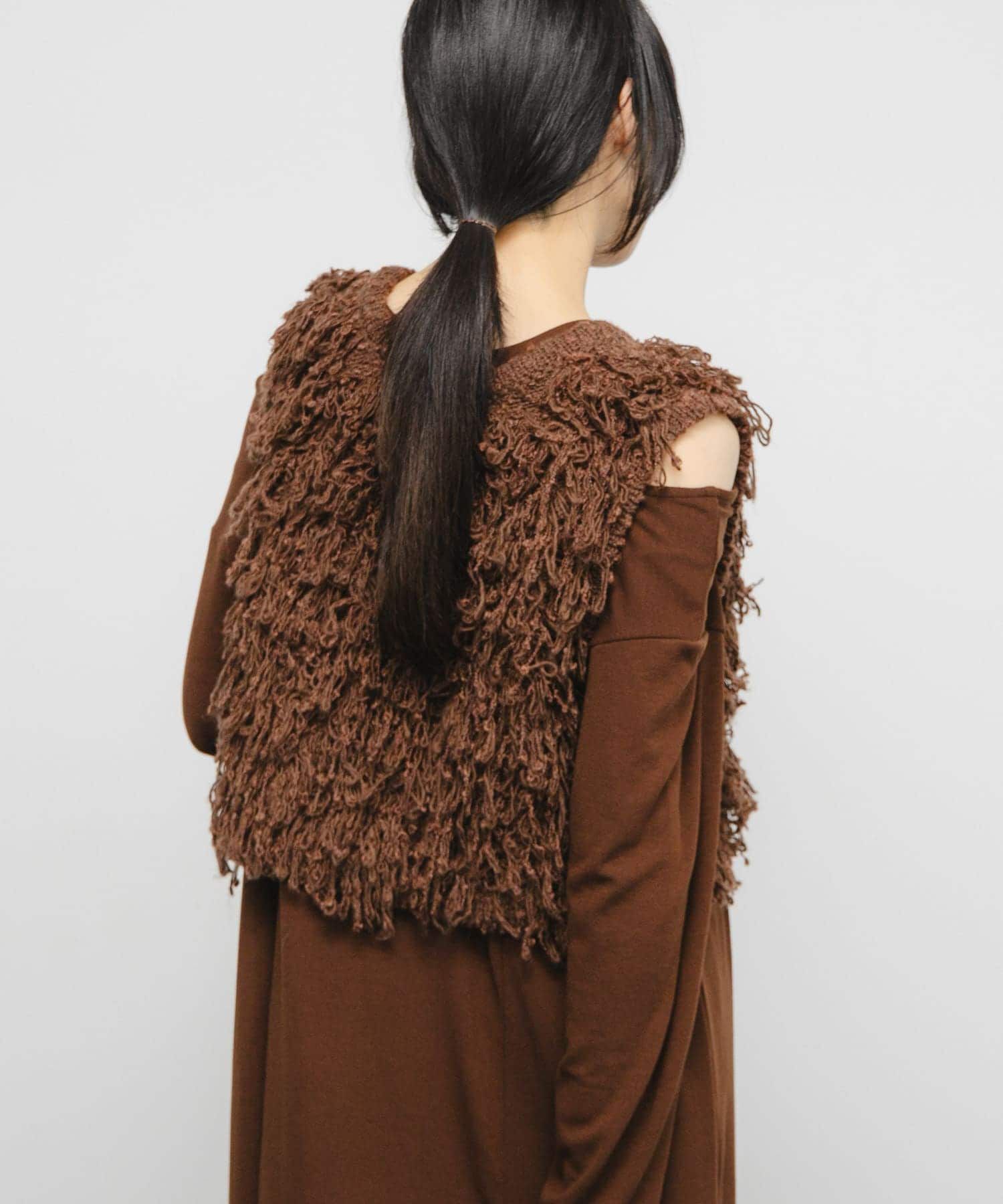  「ループニットベスト」|ベスト・ジレ|